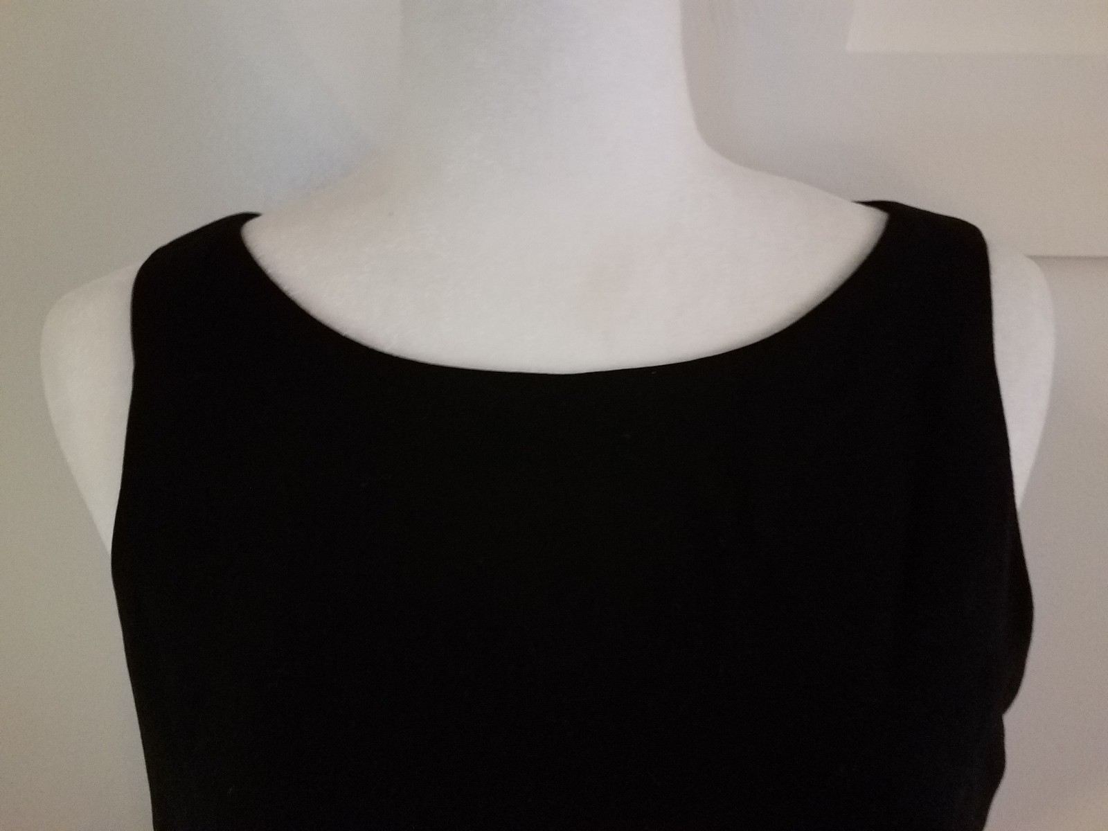 J G Hook Dress Jacket 2 Pc Set Size 8 P Black Wool Vtg lined coat