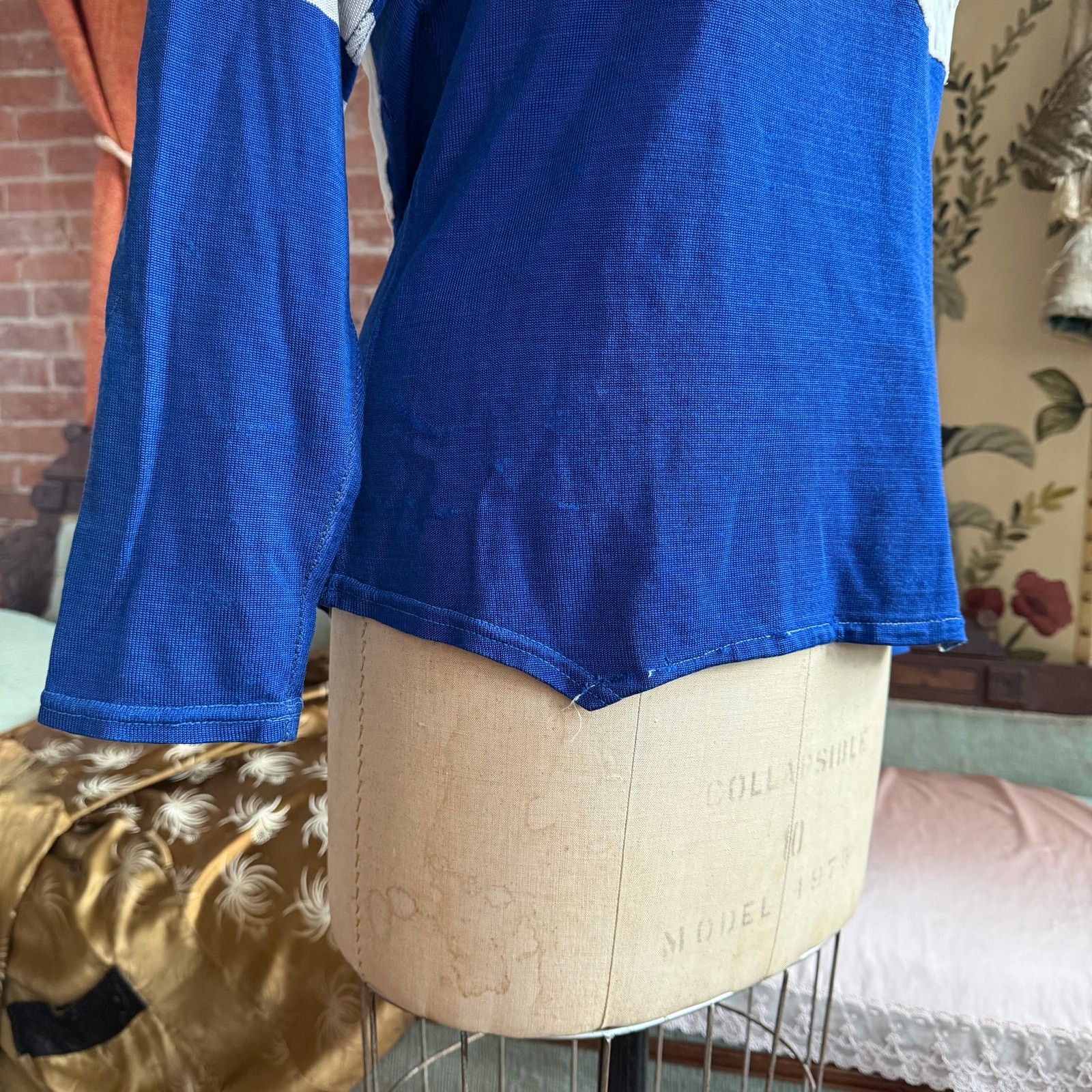 True Vintage 1940s 1950s Economy Auto Sporting Goods Football Jersey