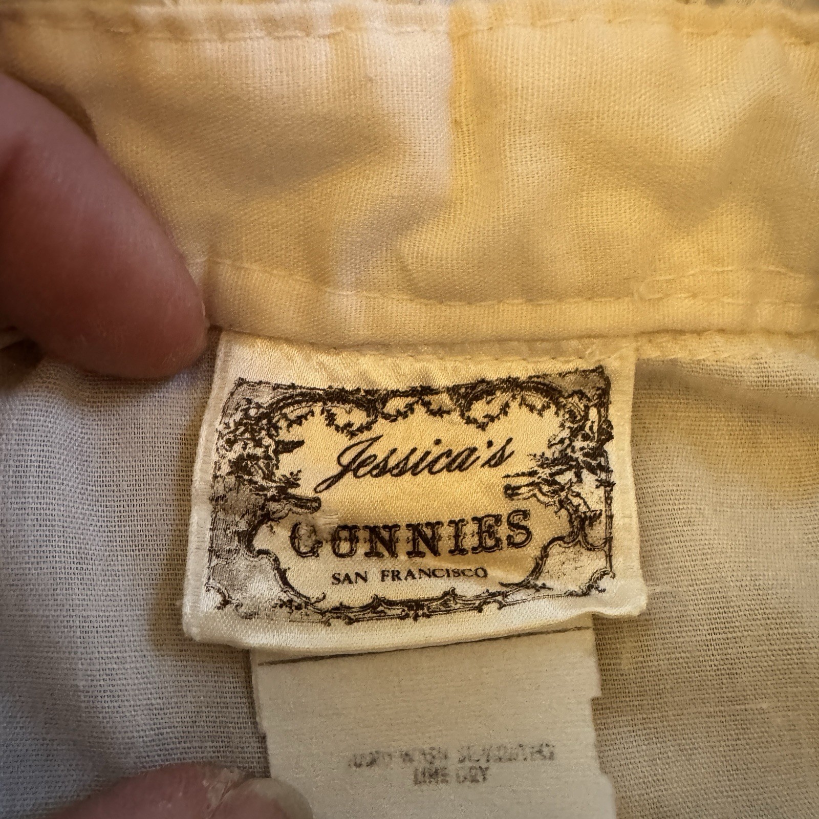 Vintage Jessica’s Gunnies Prairie Victorian Lace Ruffle Cottagecore Blouse 9