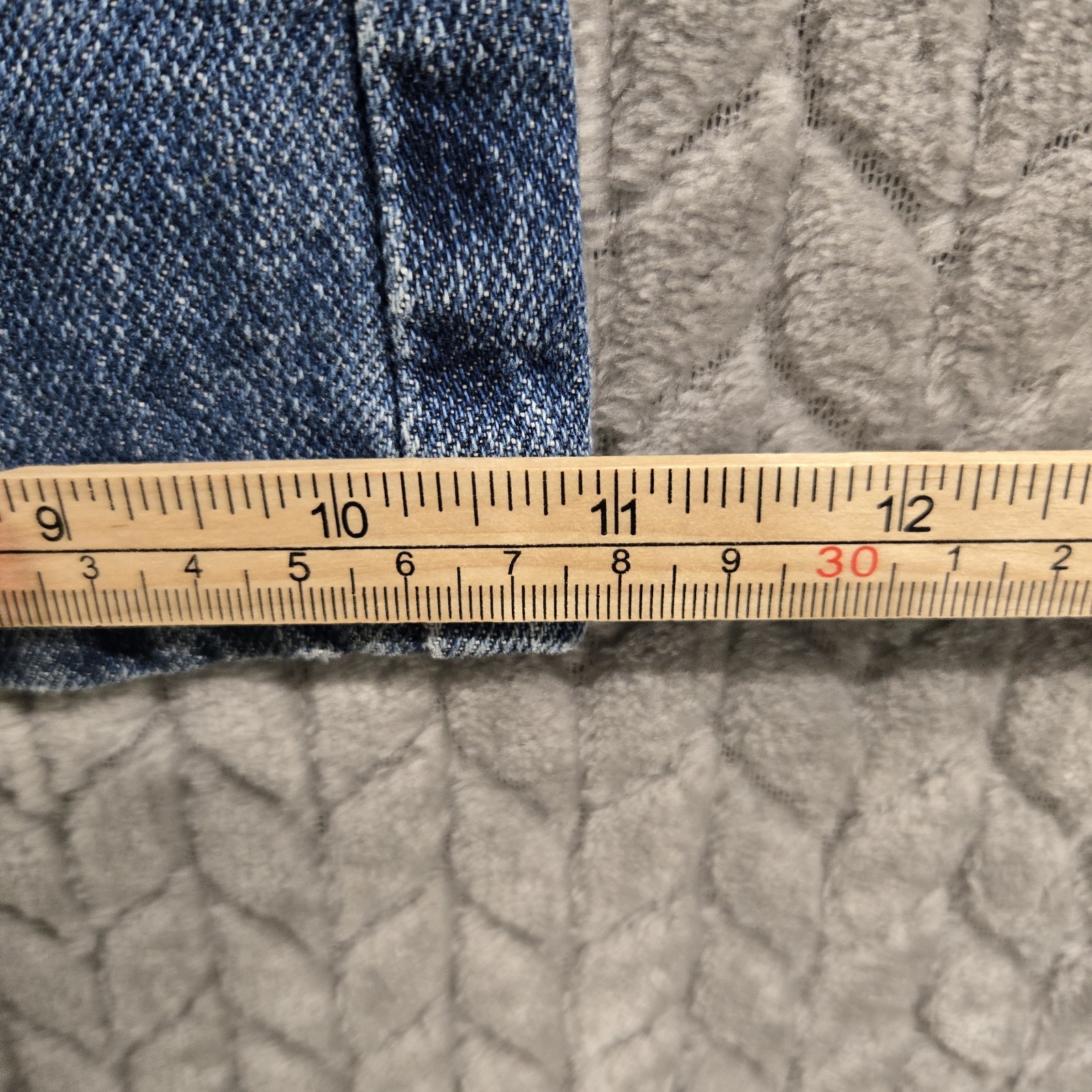 Vintage Jordache Womens Mom Jeans Size 17/18 34×30 Blue Bootcut Mid Rise