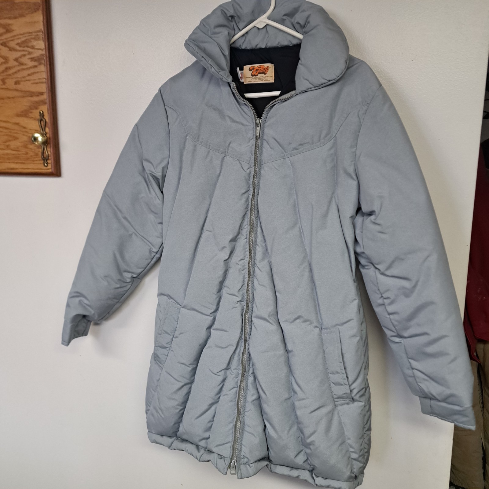 COMFY Long Winter Coat Raven Industries Women’s Vintage 80s Ski Puffer Coat L