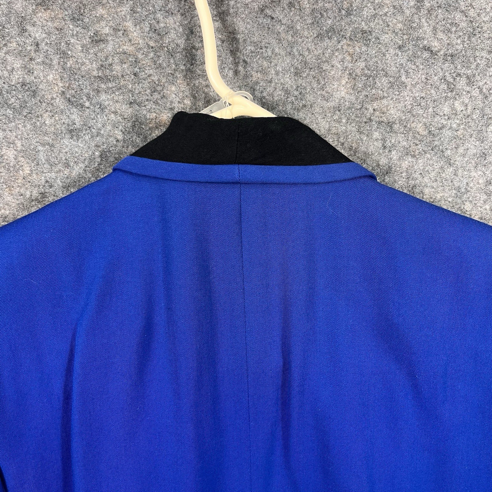 NWT Vintage Saville Suit Womens Skirt Set Blue Wool Blend 12 Double Breasted