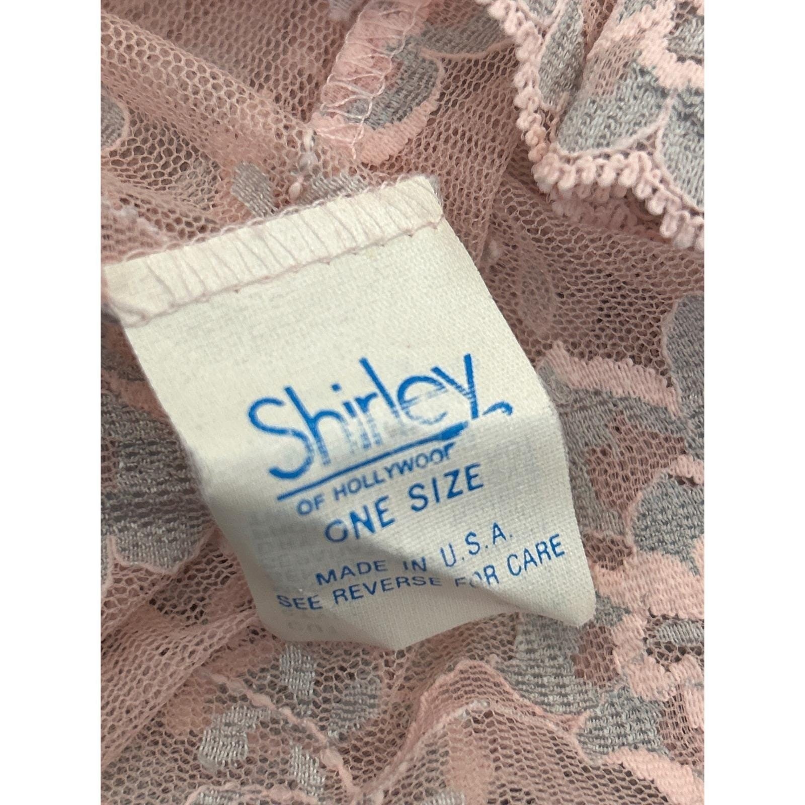 Vintage Shirley of Hollywood Lingerie 3 Piece Set Coquette Balletcore Romantic