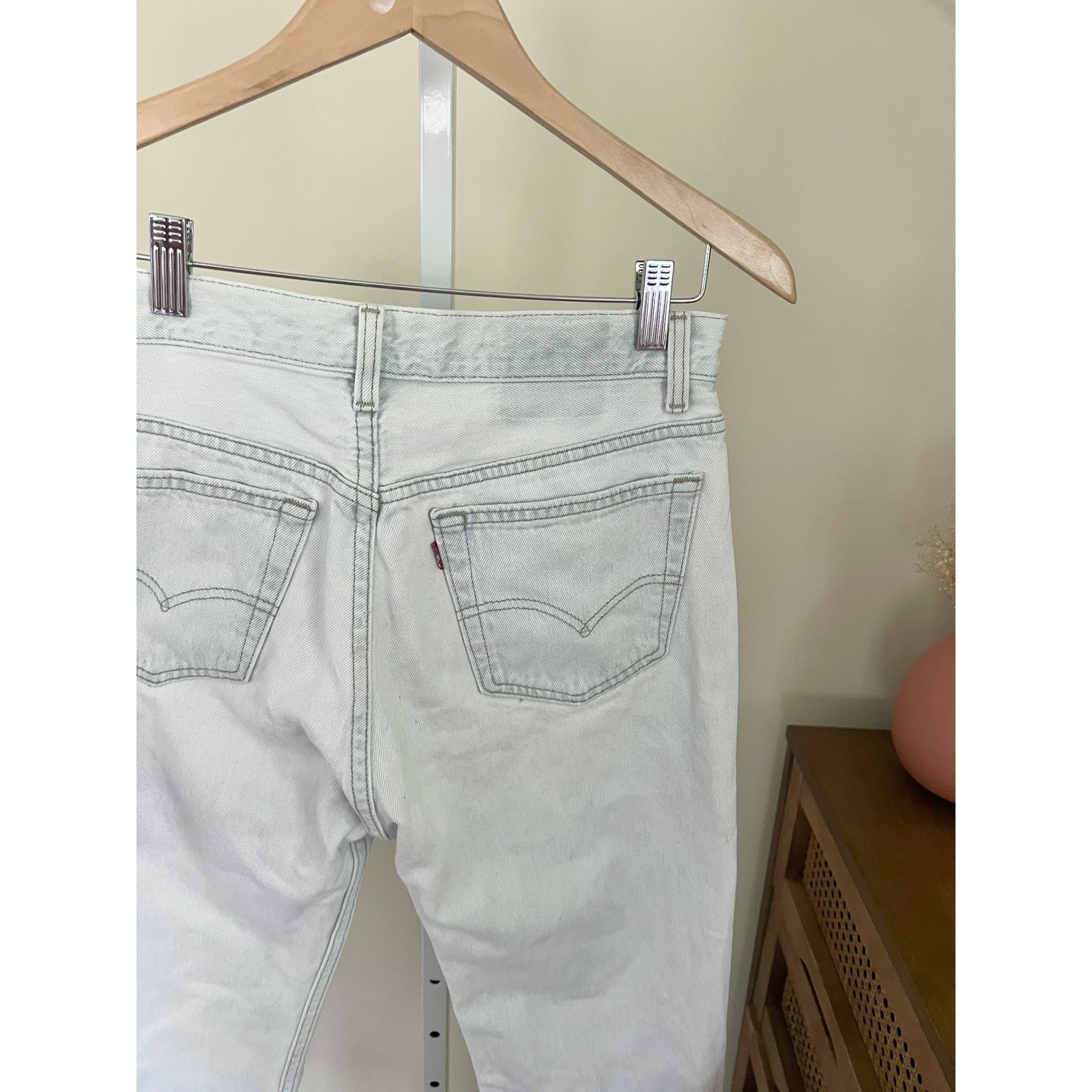 Upcycled Vintage 1995 Levi Patch Jeans