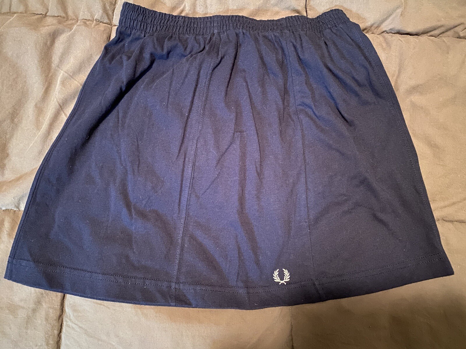 Vintage Fred Perry Skirt. Skinhead Girl , Navy Blue