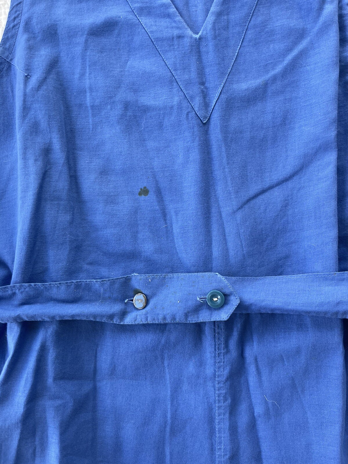 1940s blue gym suit size large
