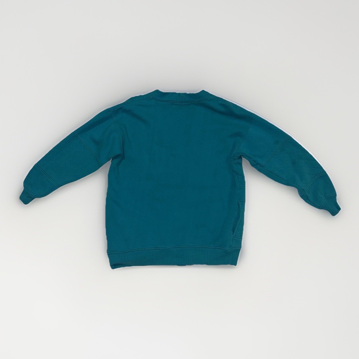 Vintage White Stag 90’s turquoise cardigan sweatshirt jacket w/ Side Pockets