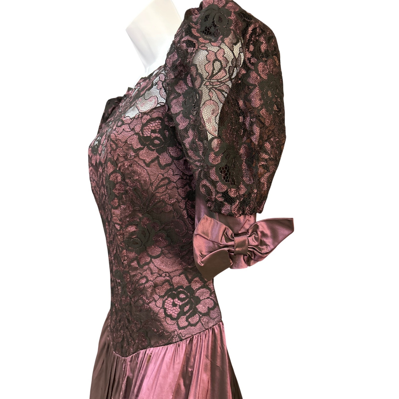 80s Dance Allure Prom Dress Gothic Romance Whimsigoth Dark Coquette