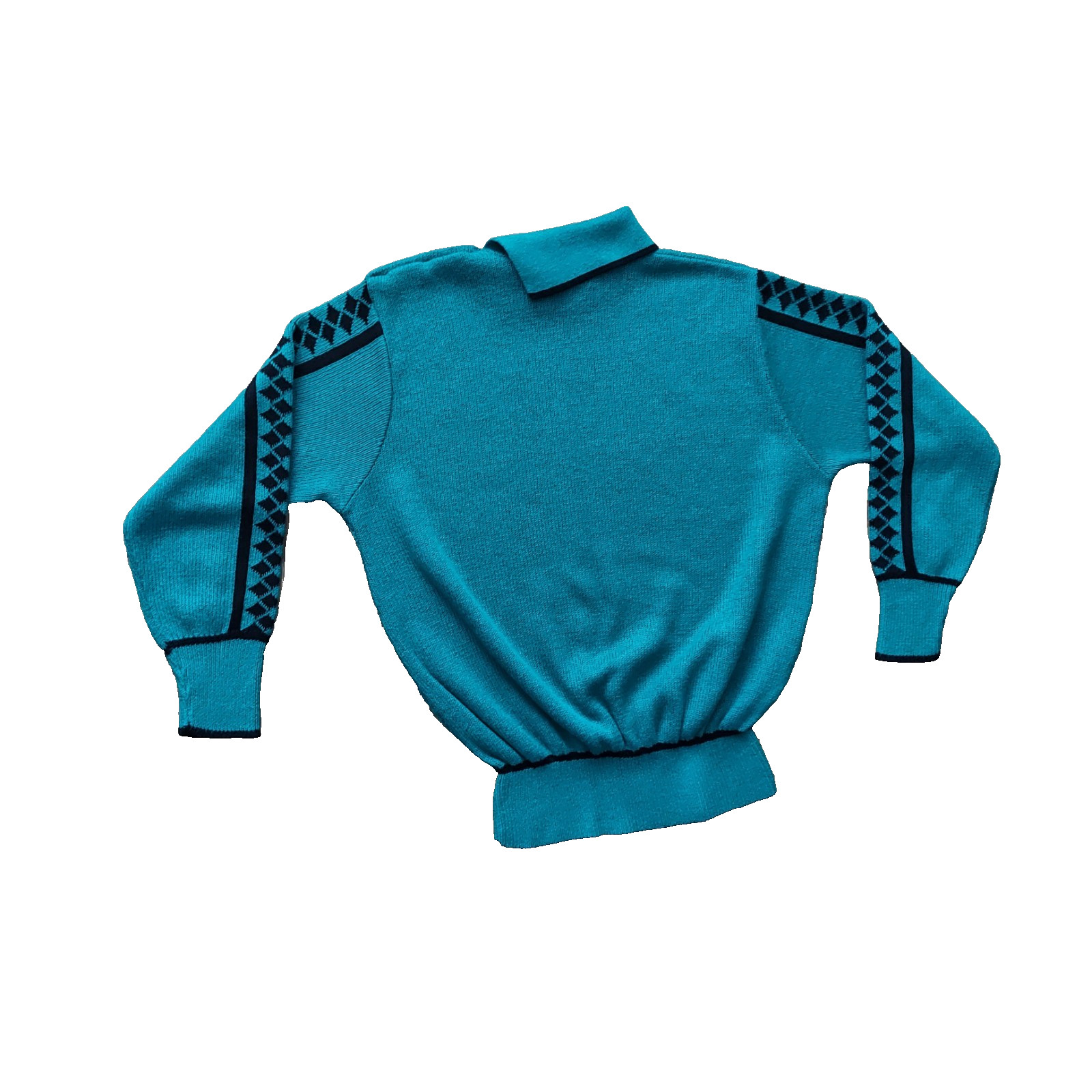 Vintage 1980s Vivanti ILGWU Union made Envelope Neck Sweater, 13