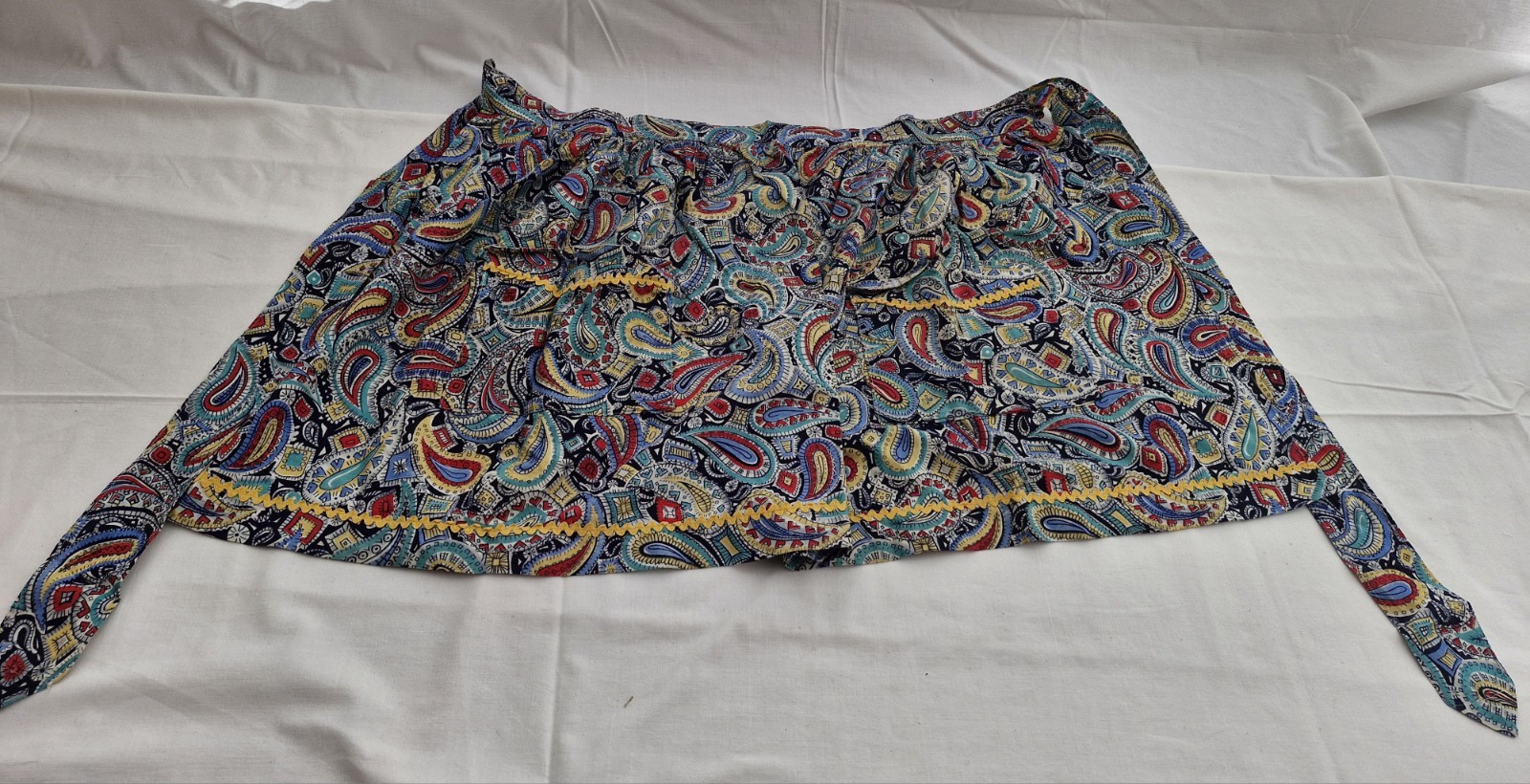 6 x Vintage Half Aprons Bundle | 60s 70s | Cotton Floral Retro