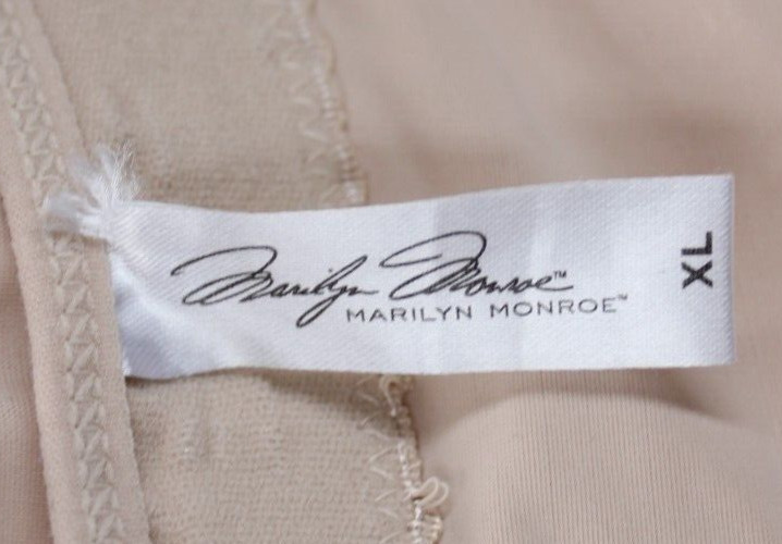 Marilyn Monroe Underwire Lined Strapless Girdle Bra Size XL #H6634