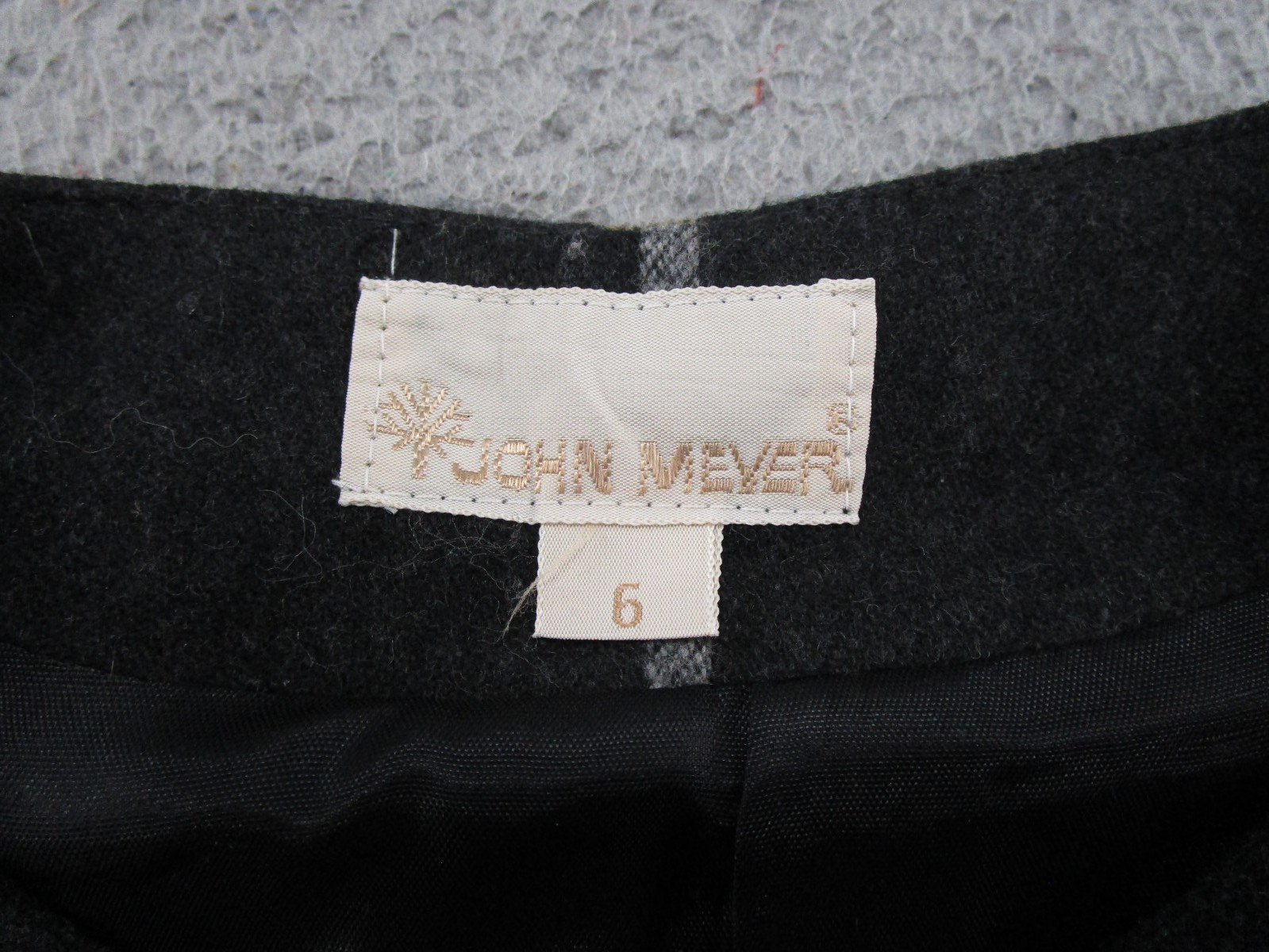 1980’s John Meyer Womens Sleeveless Vest Vintage Size 6 Striped Career Preppy