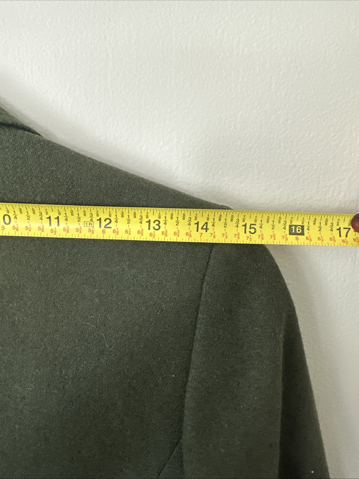 VTG Adolfo Esprit Women’s Wool Military Jacket Size 4 Green Riding Hunting