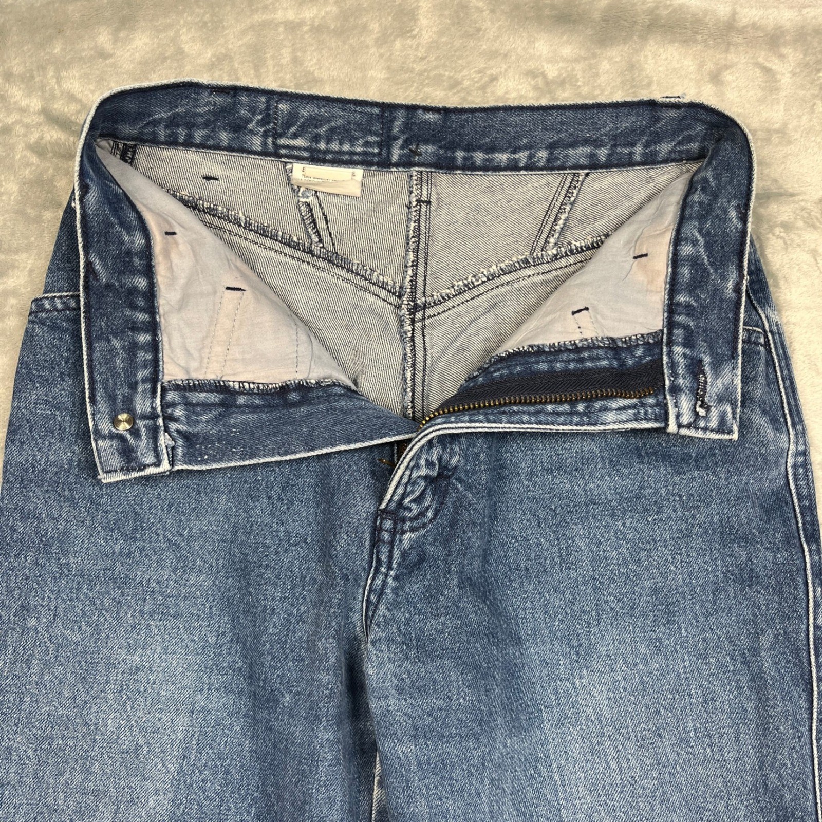 Vintage Rocky Mountain Jeans Bareback Women Blue Western High Rise Yoke 27/5
