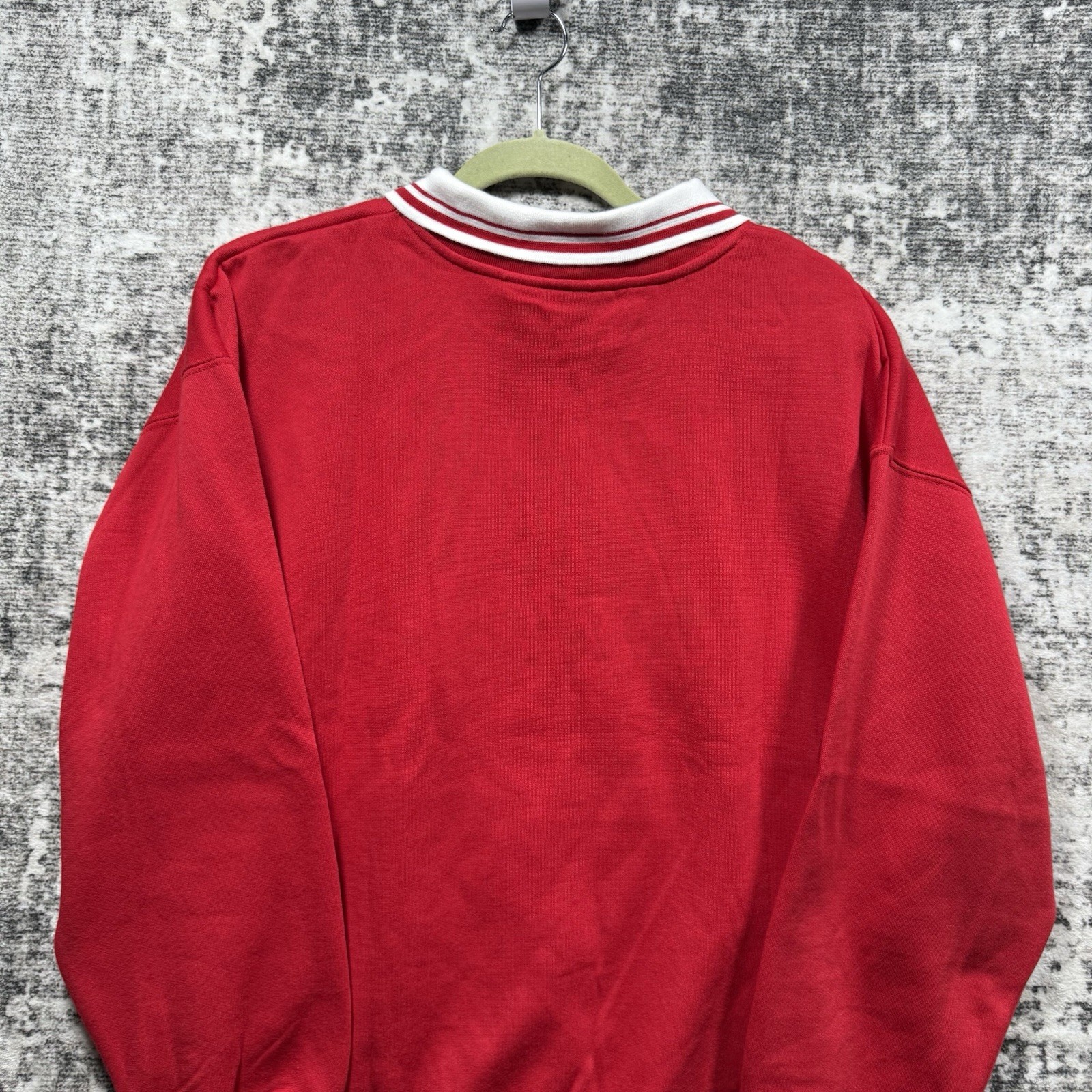 VTG Bolo Spirit Women’s XL Red collared Embroidered Teddy Bear Sweatshirt