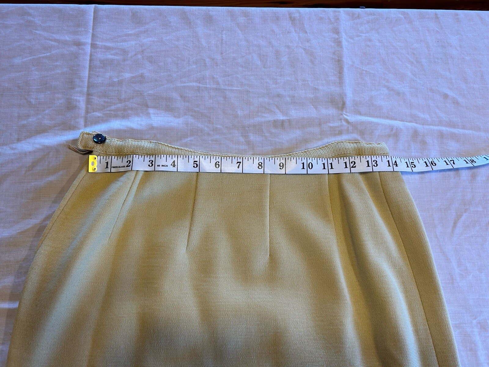 Striking Vintage 50s 100% Wool Butter Yellow Dress & Jacket Set 1950s Dress Suit