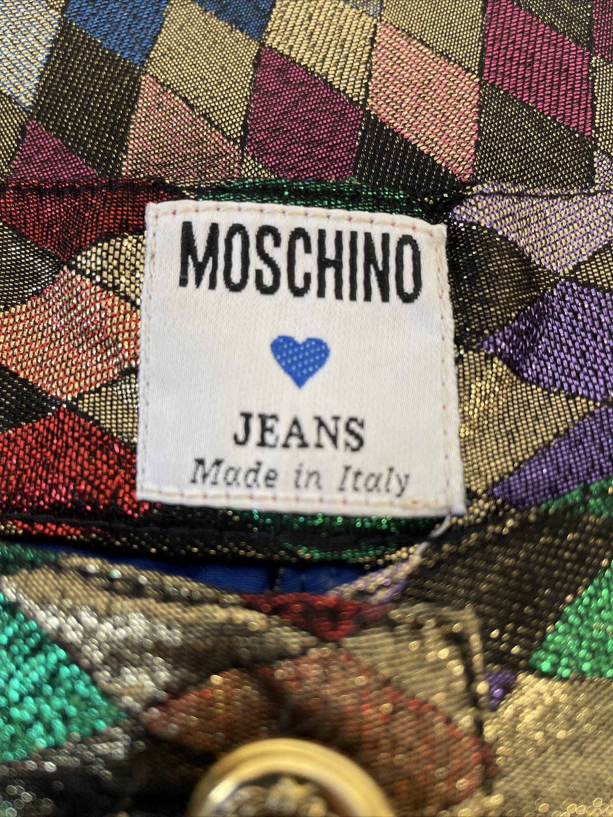MOSCHINO JEANS PANTALONE DONNA PANT WOMAN VINTAGE JH450