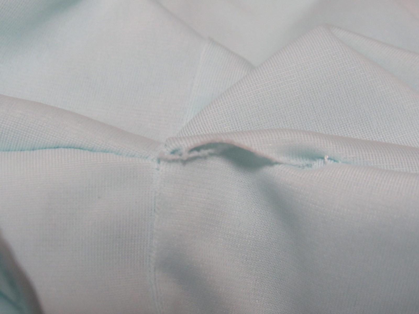 MISS ELAINE CLASSICS BLUE SILKY SOFT SHEER NYLON NIGHTGOWN XL STYLE 20809 SISSY