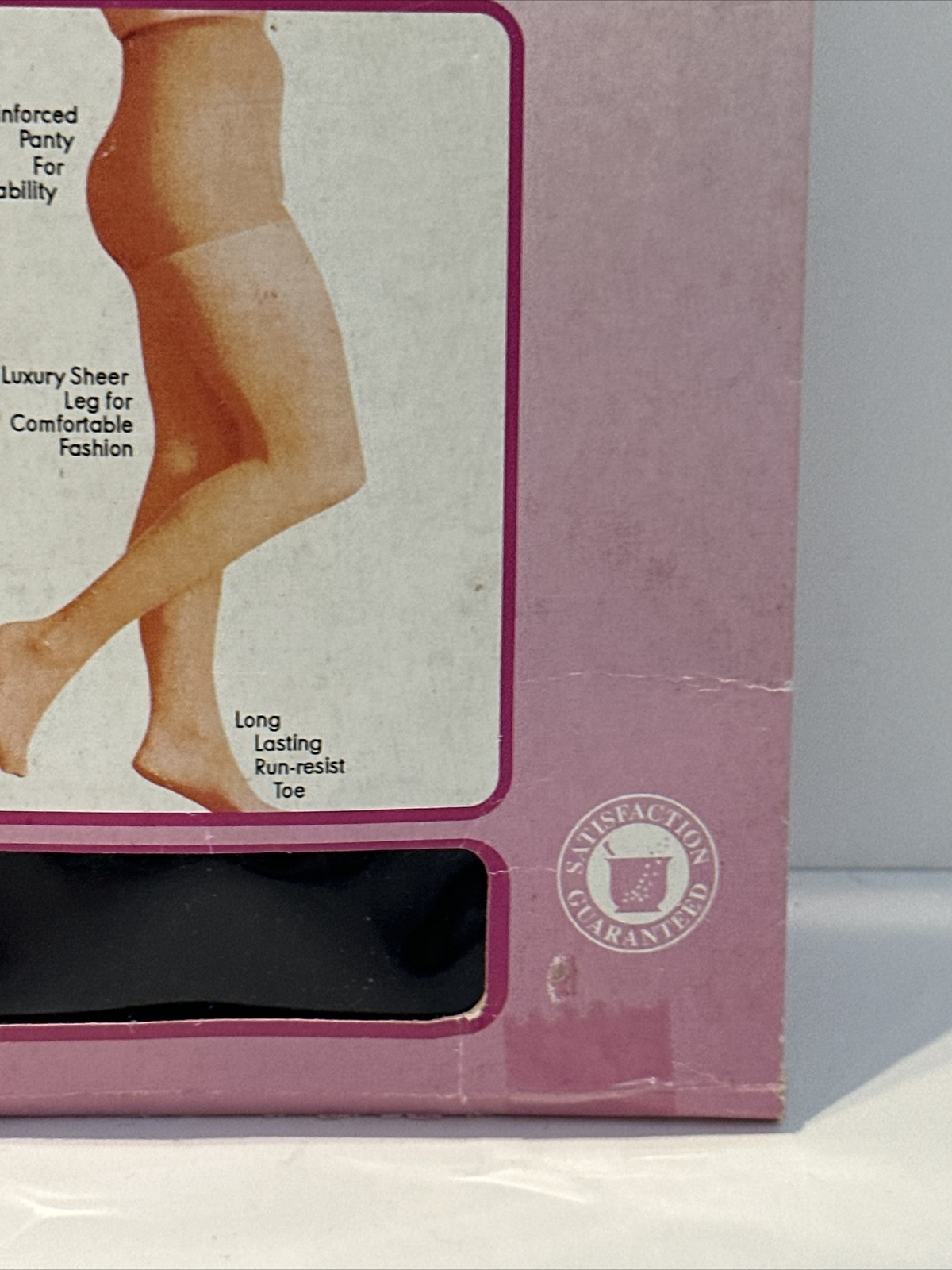 Walgreens Pantyhose Regular Sheer QUEEN Size JET BLACK