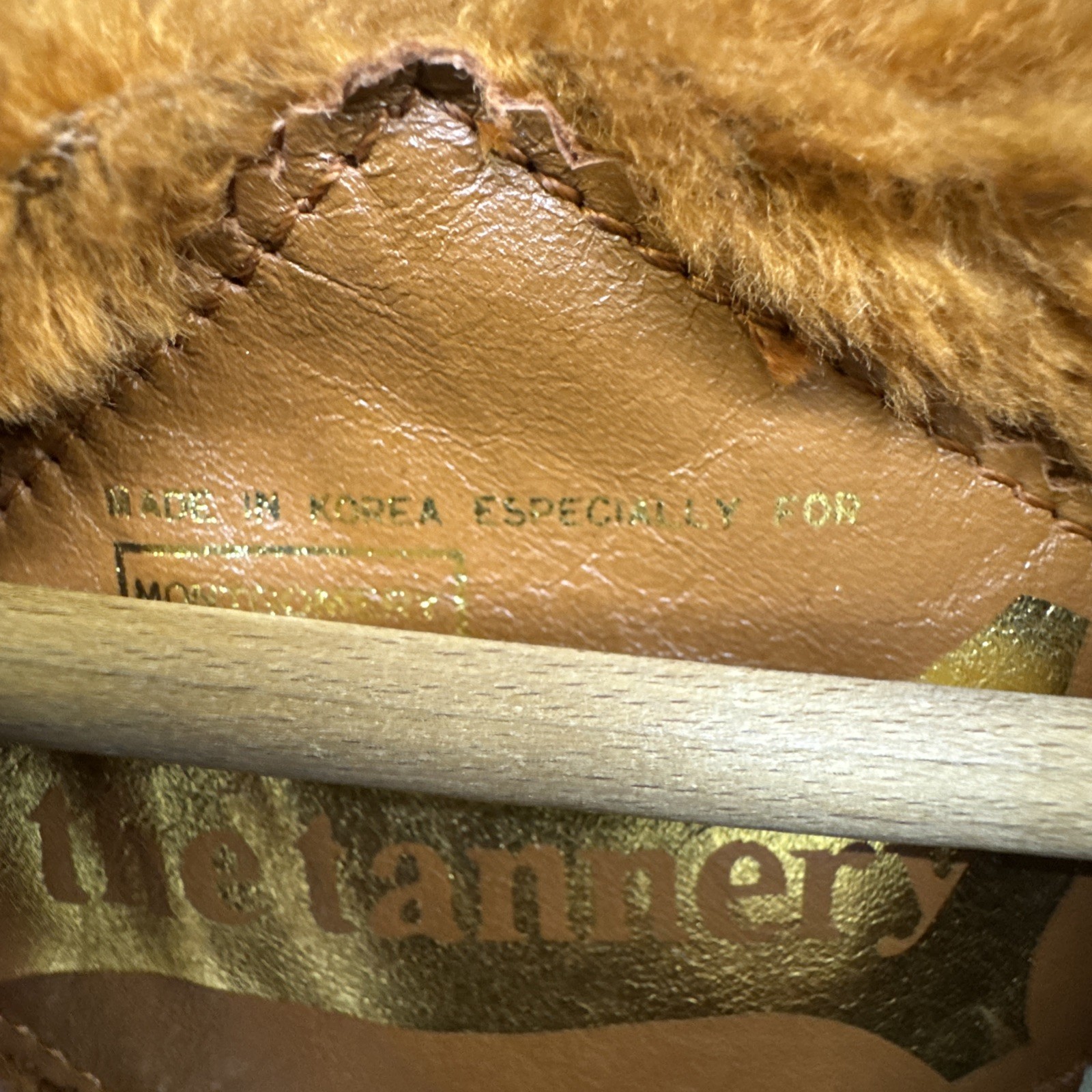 Vintage 70s The Tannery Women’s Leather Trench Coat Brown, Not Sure On Size.nice