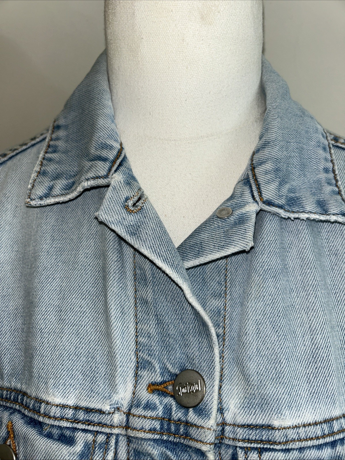 SPORTSGIRL Vintage Women’s Sz AU 8 Light Denim Jacket VGC