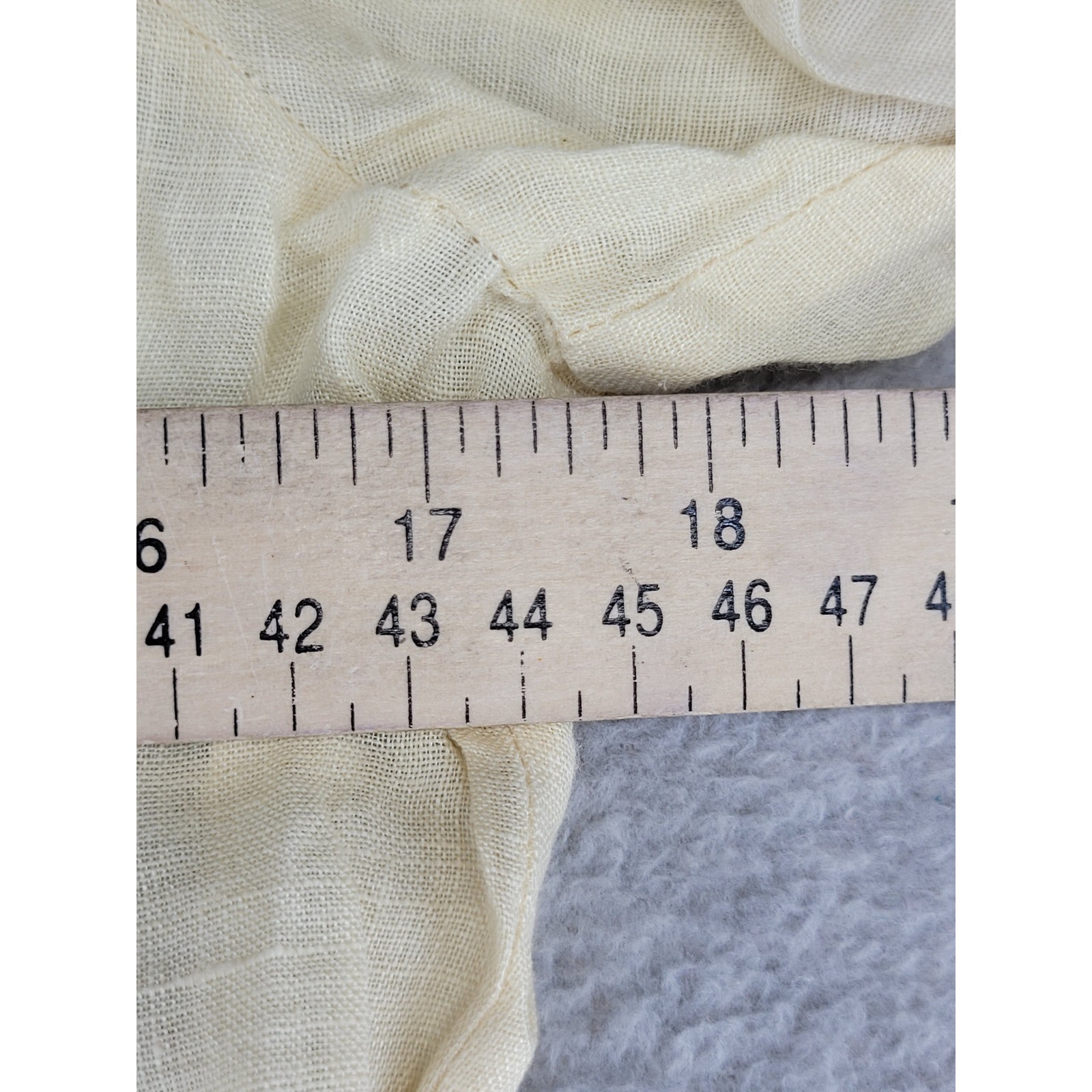 Vintage Cloak of Many Colors Linen Skirt Set Cream Lace Victorian Revival