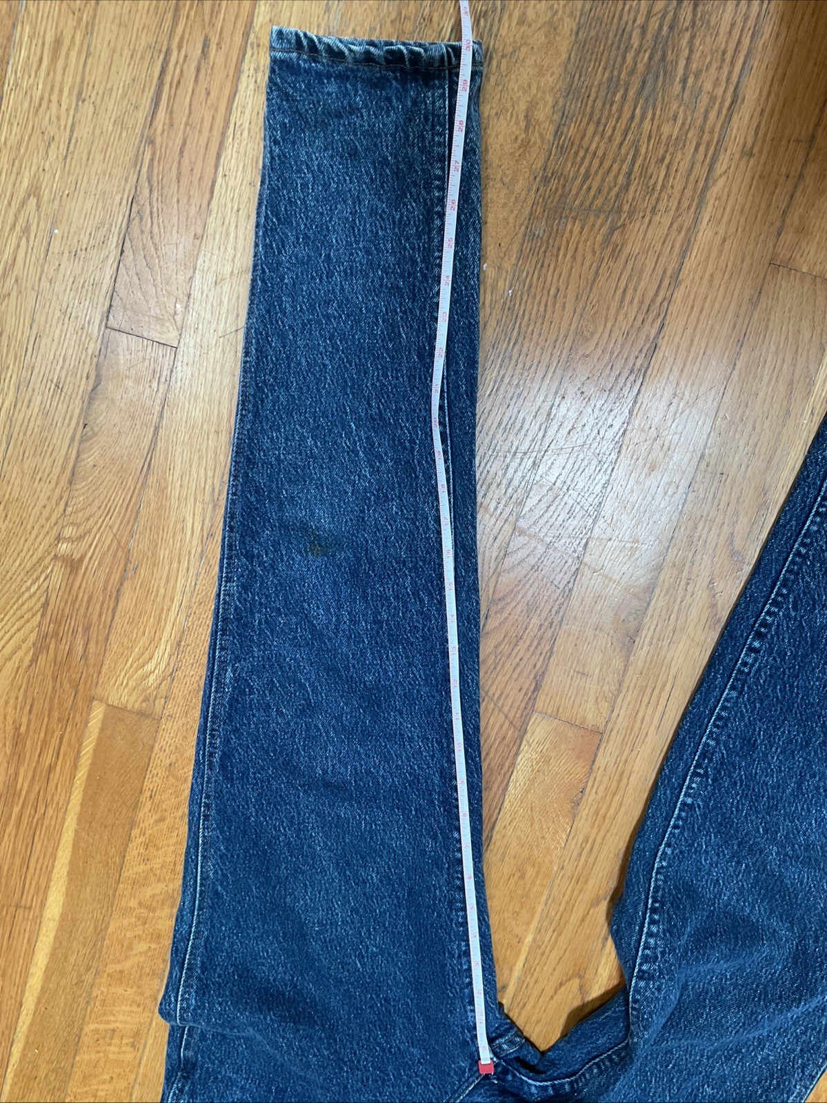 Vintage Lee Blue Jeans, 7 Ladies Medium , Made In USA,