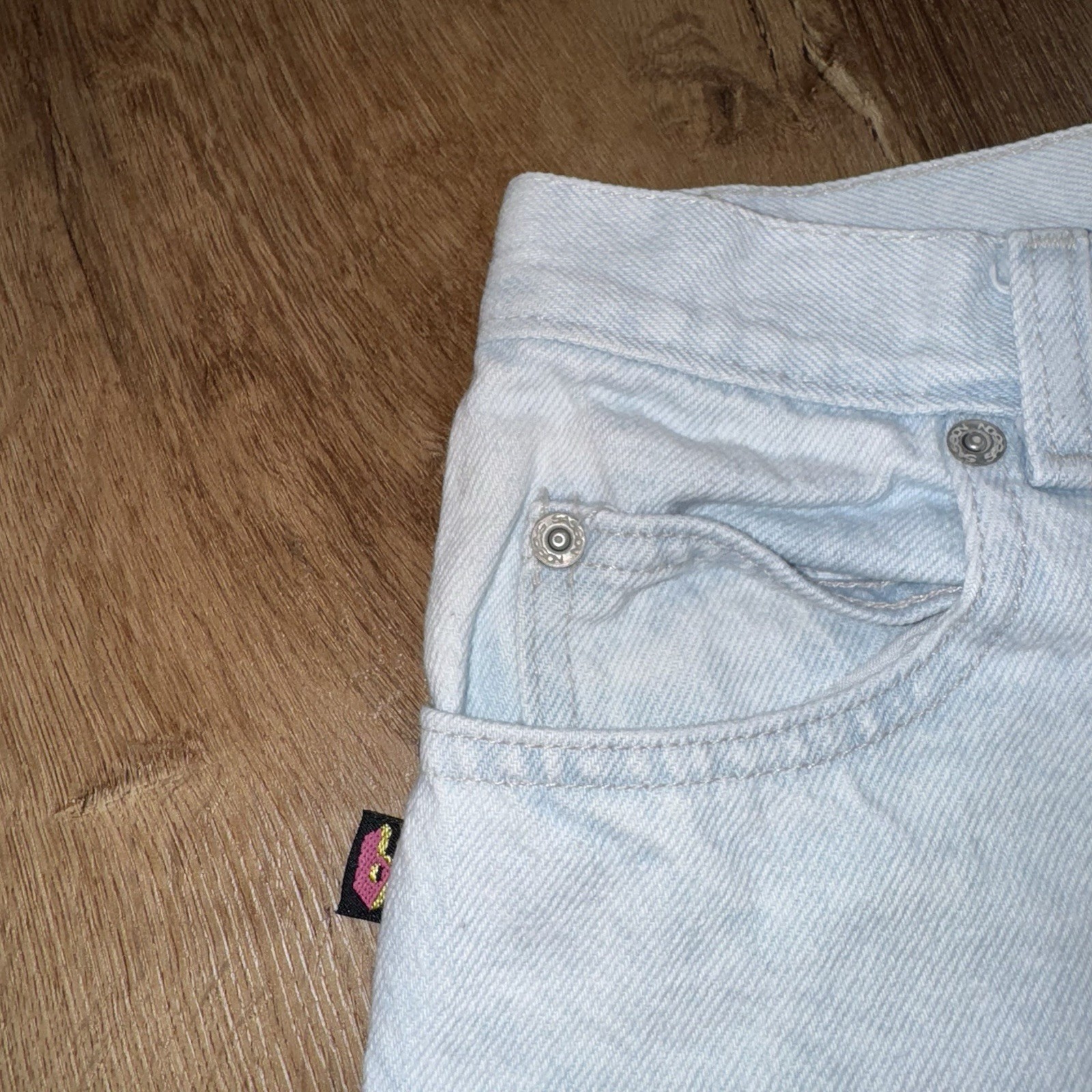 1980s Sasson Jeans Womens 9 Acid Wash Denim Blue Jean Pants Vintage 80s 26 x 28