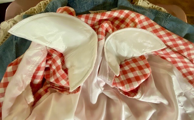 Alberto Makali Swing Blazer Jacket Women’s Size S Vintage Gingham Coral White