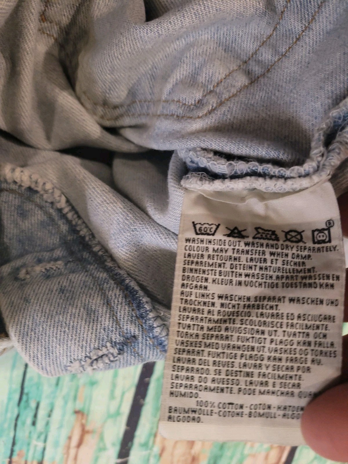 Vintage Levis Jeans 28×25 Light Denim Pant Faded High Rise 901 Relaxed Loose Y2K