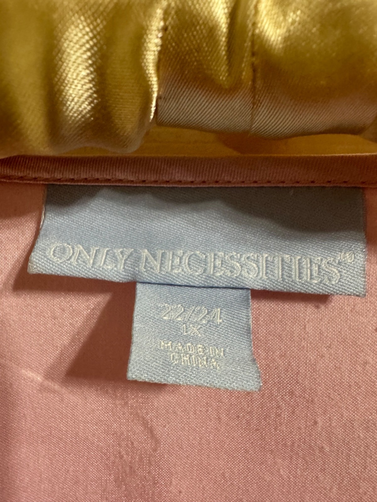 vintage only necessities plus size nightgown 22/24 pre owned Granny Shabby