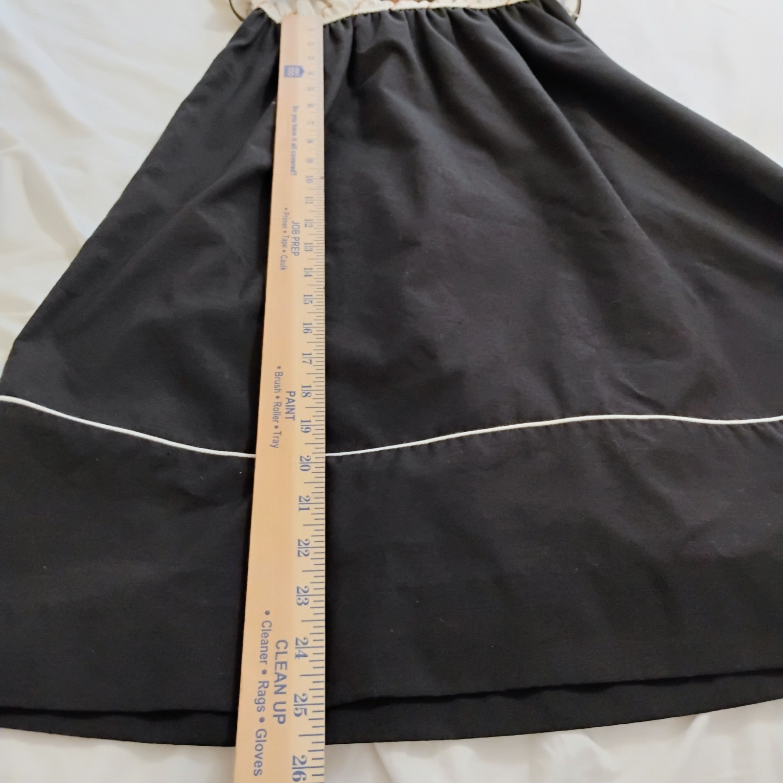 Vintage 80s Belted Dress With Jacket Short Sleeves Louisa Size 10 Black White