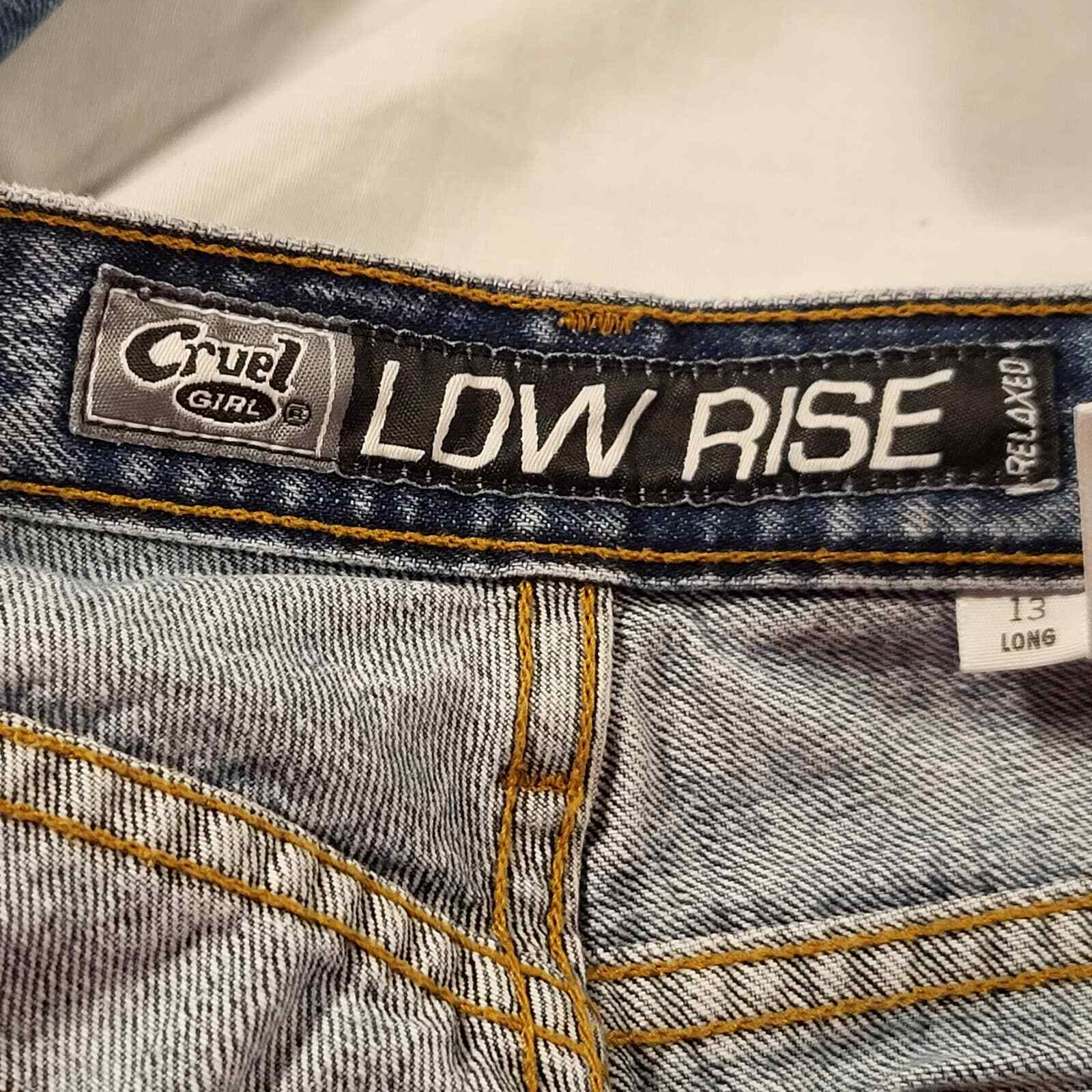 Cruel Girl*Women 13*Vintage*2001*31″ inseam*9″ rise