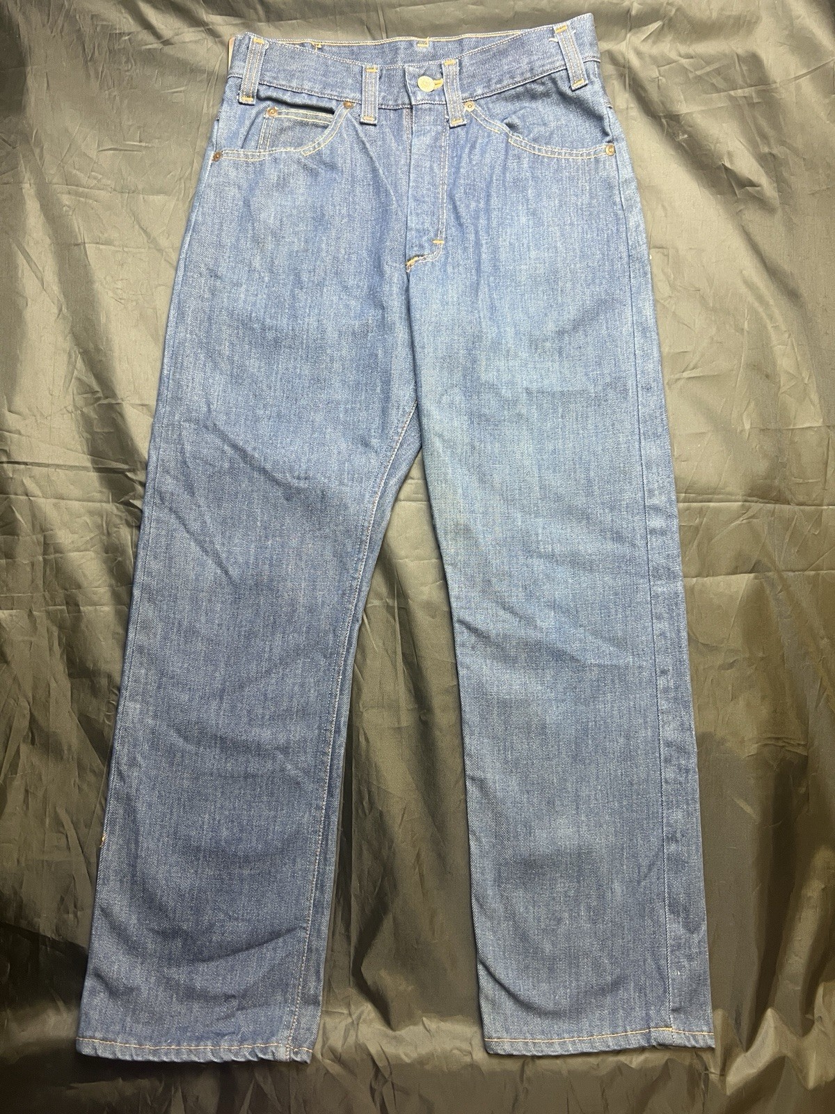 Vintage Penny’s Ranchcraft Zip Jeans 28×26 Western Workwear Denim Rare GUC