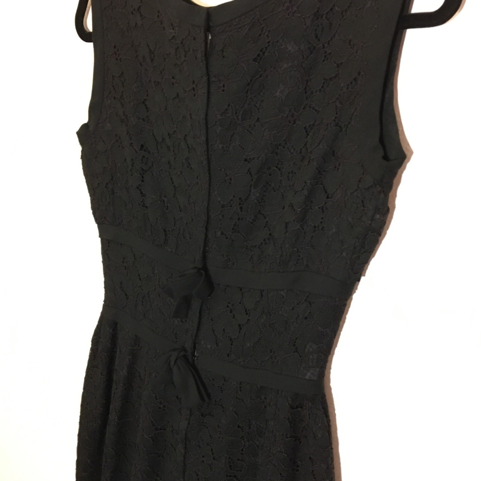 Vintage 50s 60s Black Wiggle Dress Party Cocktail Christmas LBD MCM Bombshell (I