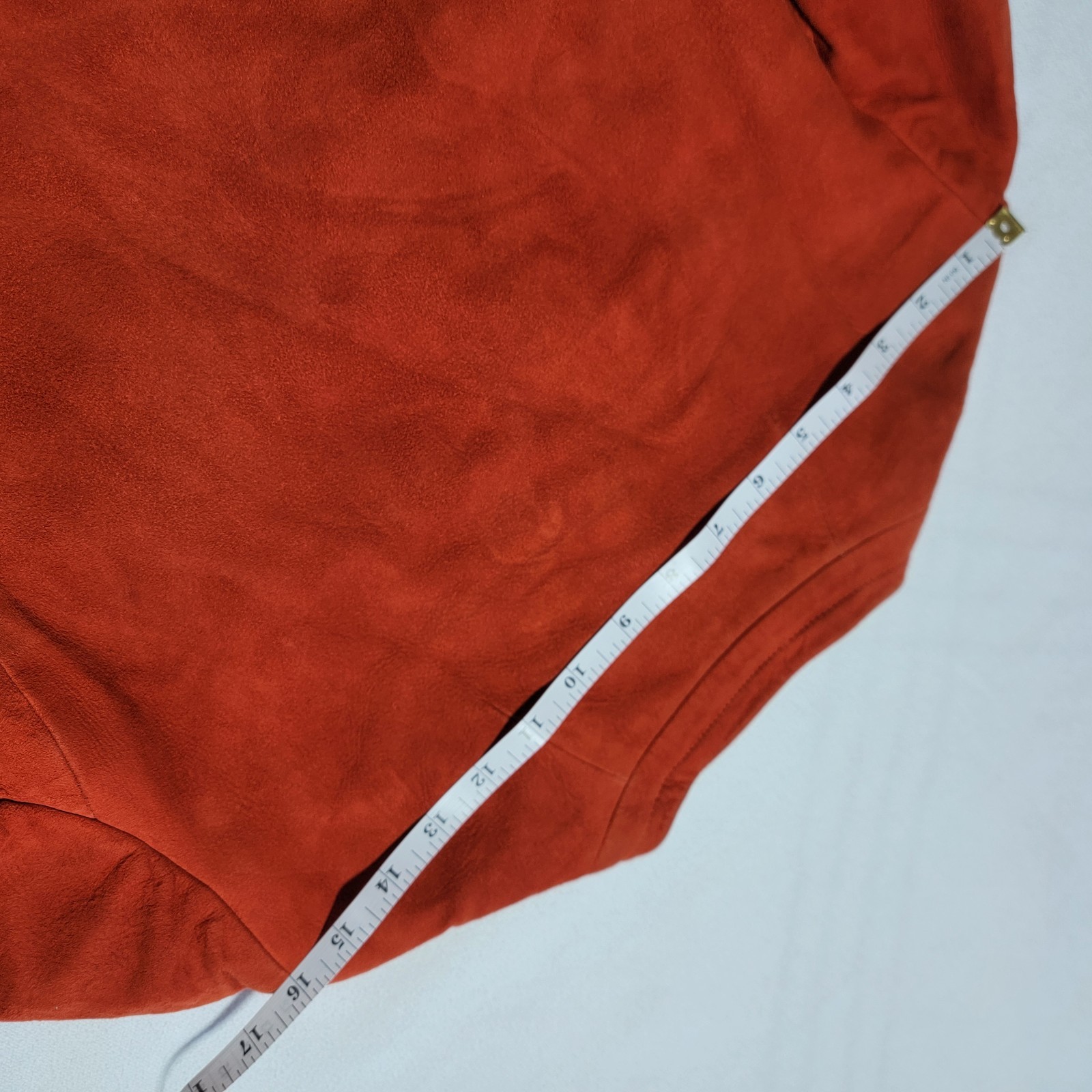 Vintage 70’s Paprika Orange Suede Jacket Women Size S