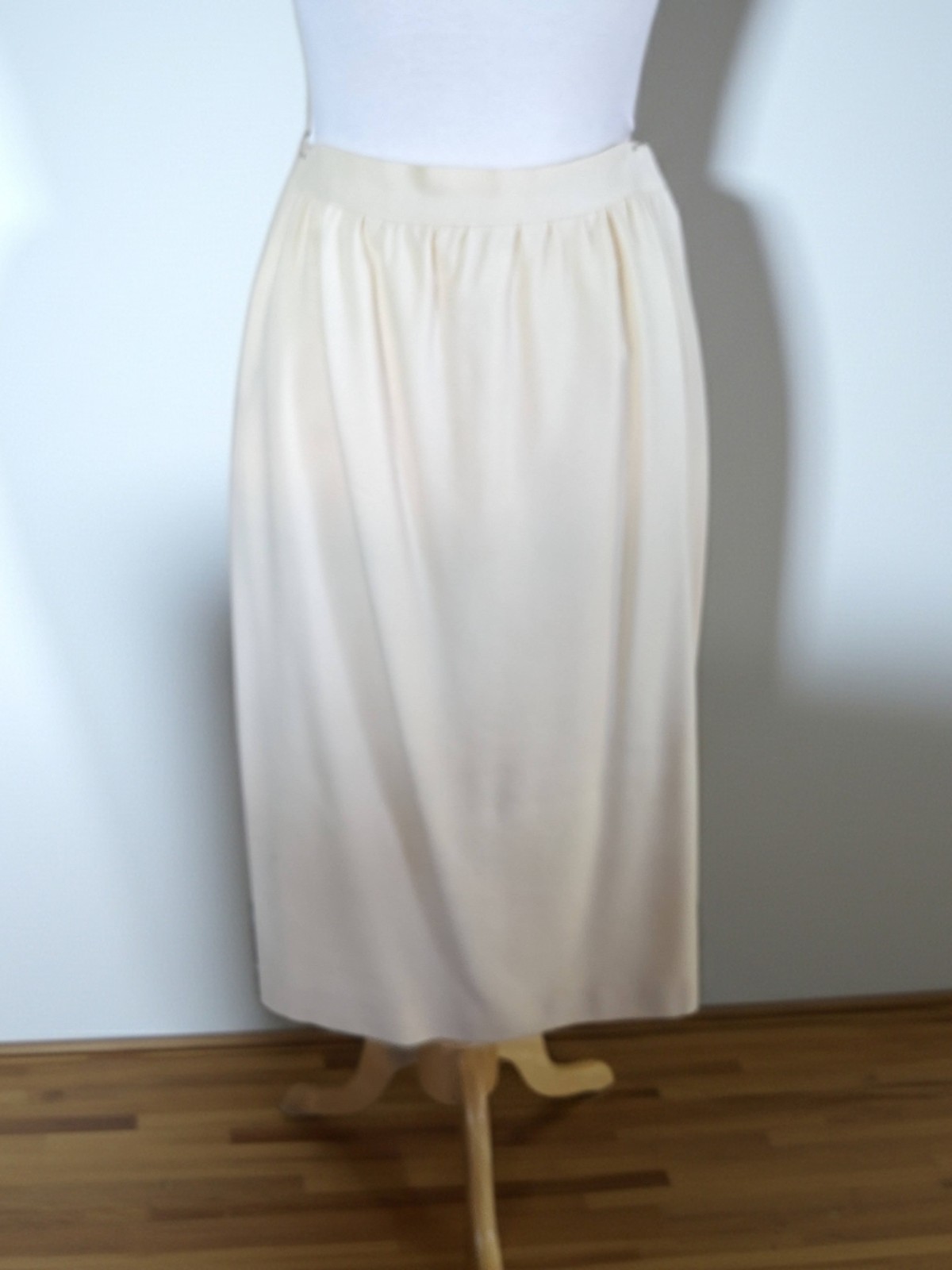 Vintage 80s Norgail LTD New York Wool Skirt Suit Puff Shoulder Power Suit