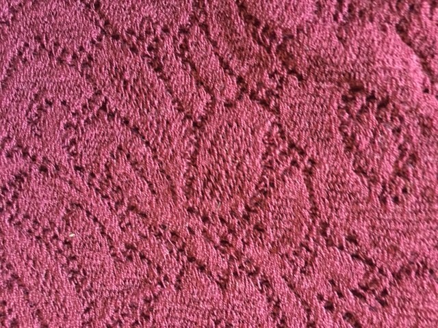 Lace from wool dress, Sisley, size s, colour burgundy, vintage