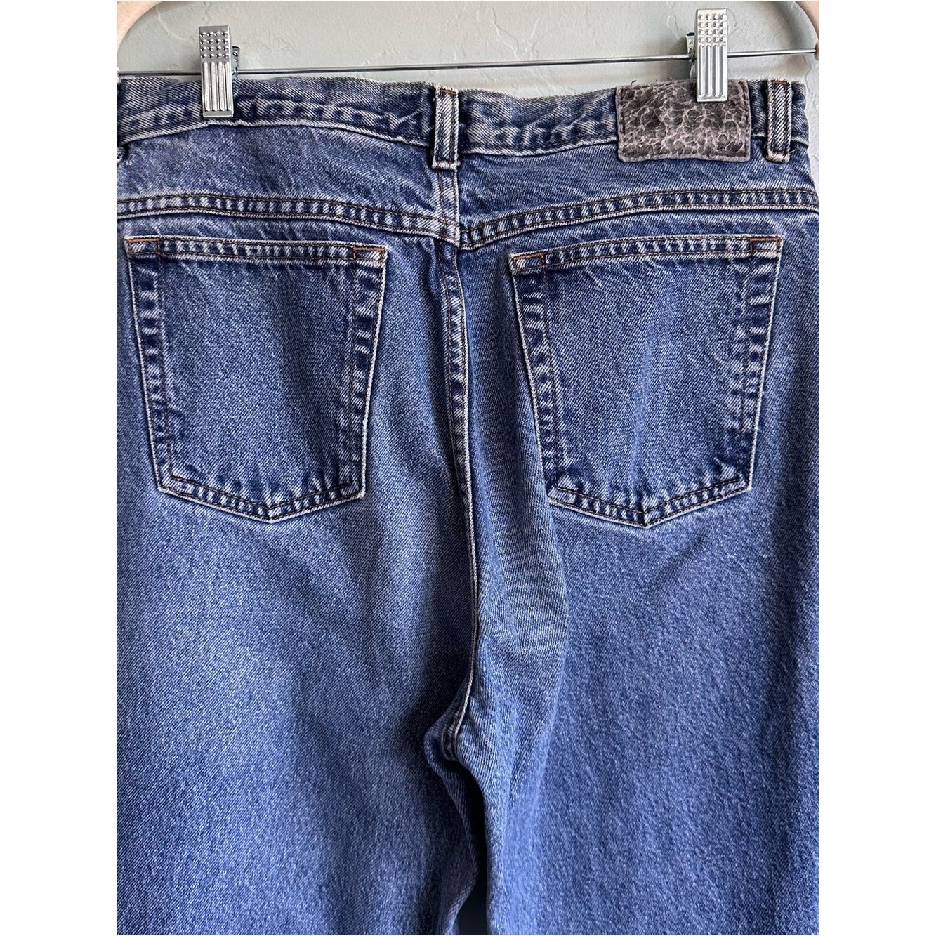 Vintage St. John’s Bay Classic Fit High Waist Blue Mom Jeans Women’s 12