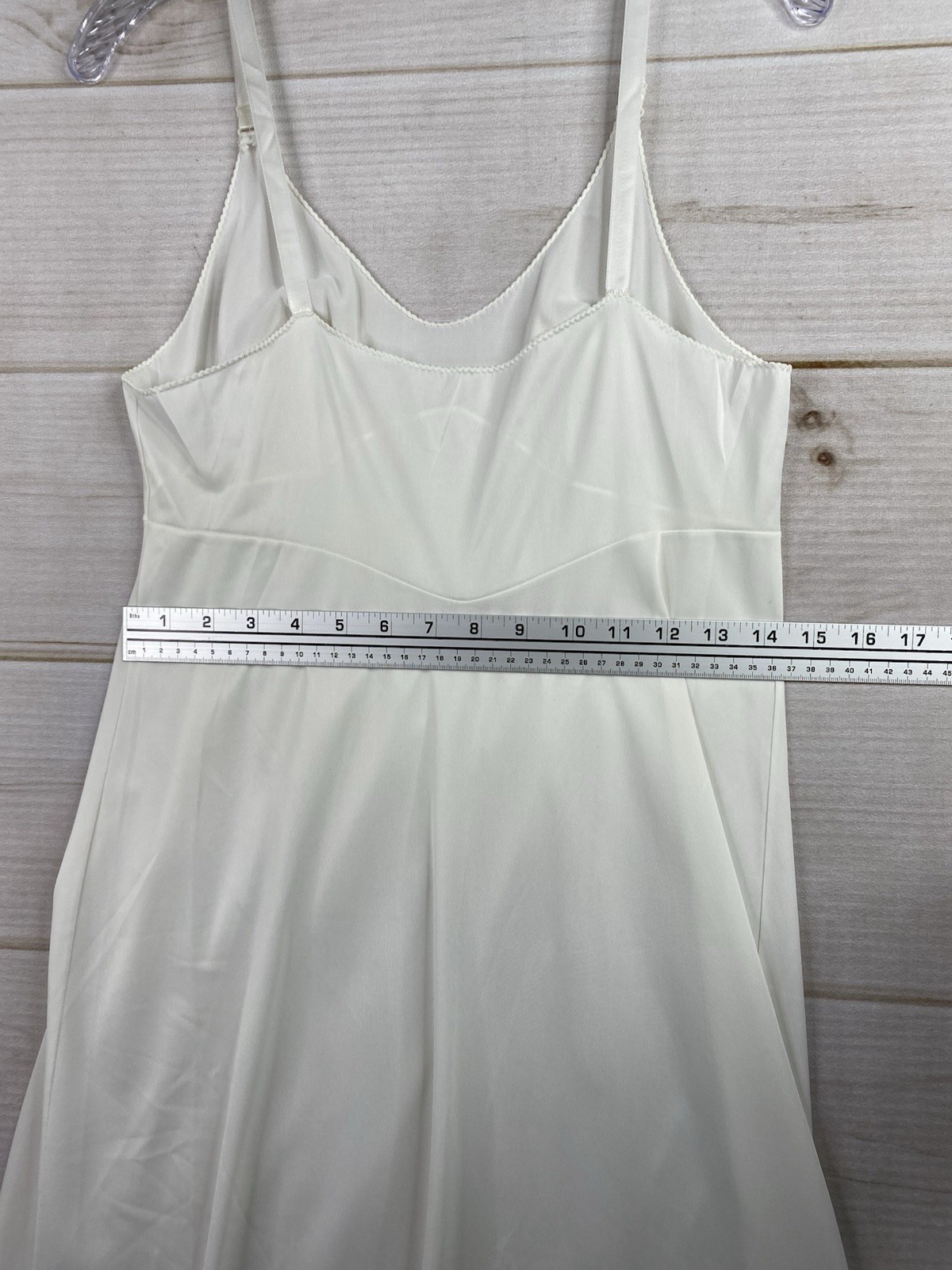 Vintage Sears The Doesn’t Slip Dress Womens 36 Lace Lingerie USA Sissy Midge
