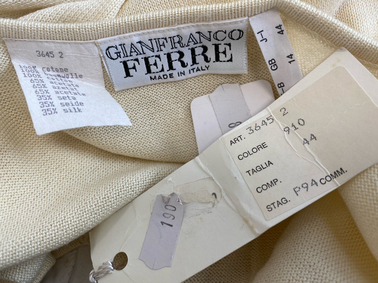 GIANFRANCO FERRE BODY SHIRT TOP WOMEN SHIRT SHIRT WOMAN VINTAGE JHD7004