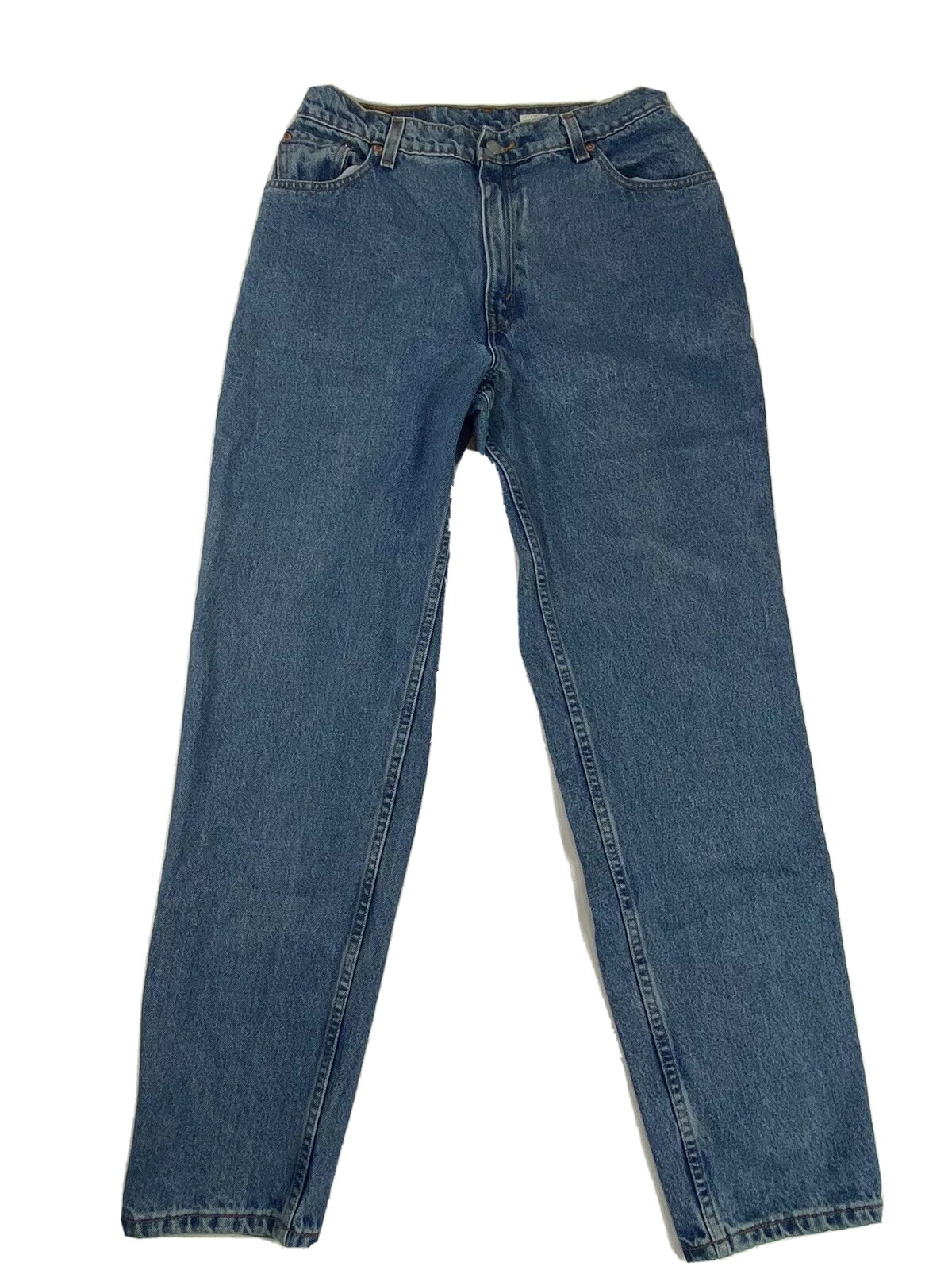 Vintage Levi’s 550 Red Tab Sz. 12 MOM Jeans 31W 31 Inseam High Waist 90s Y2K 98