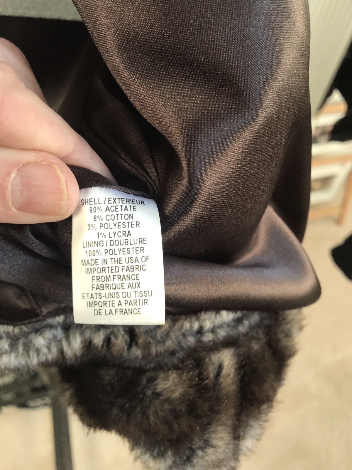 MILLY women’s shrug short cropped cape capelet jacket vest – fux fur – sz 2
