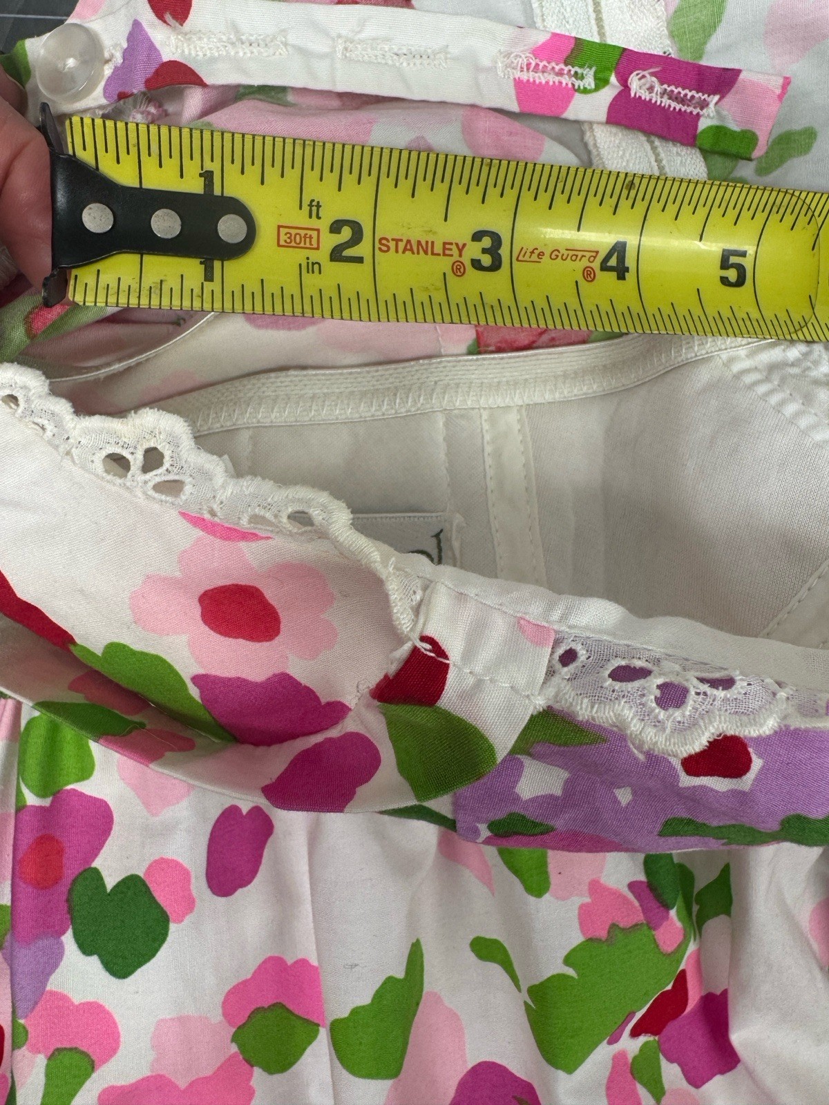 Vintage California Poppy Bright Floral Maxi Sun Dress 1960s Tag Sz 12 See Sizing