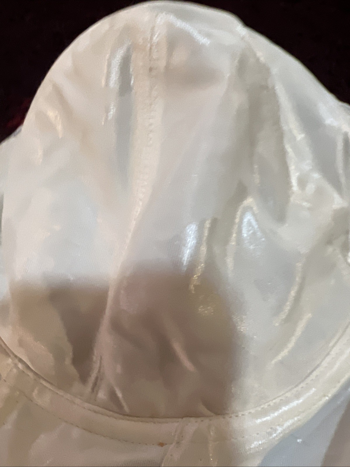 Vintage Shiny Floral Satin Bustier Corset Long Line Bra 40DD Wynette By Valmont