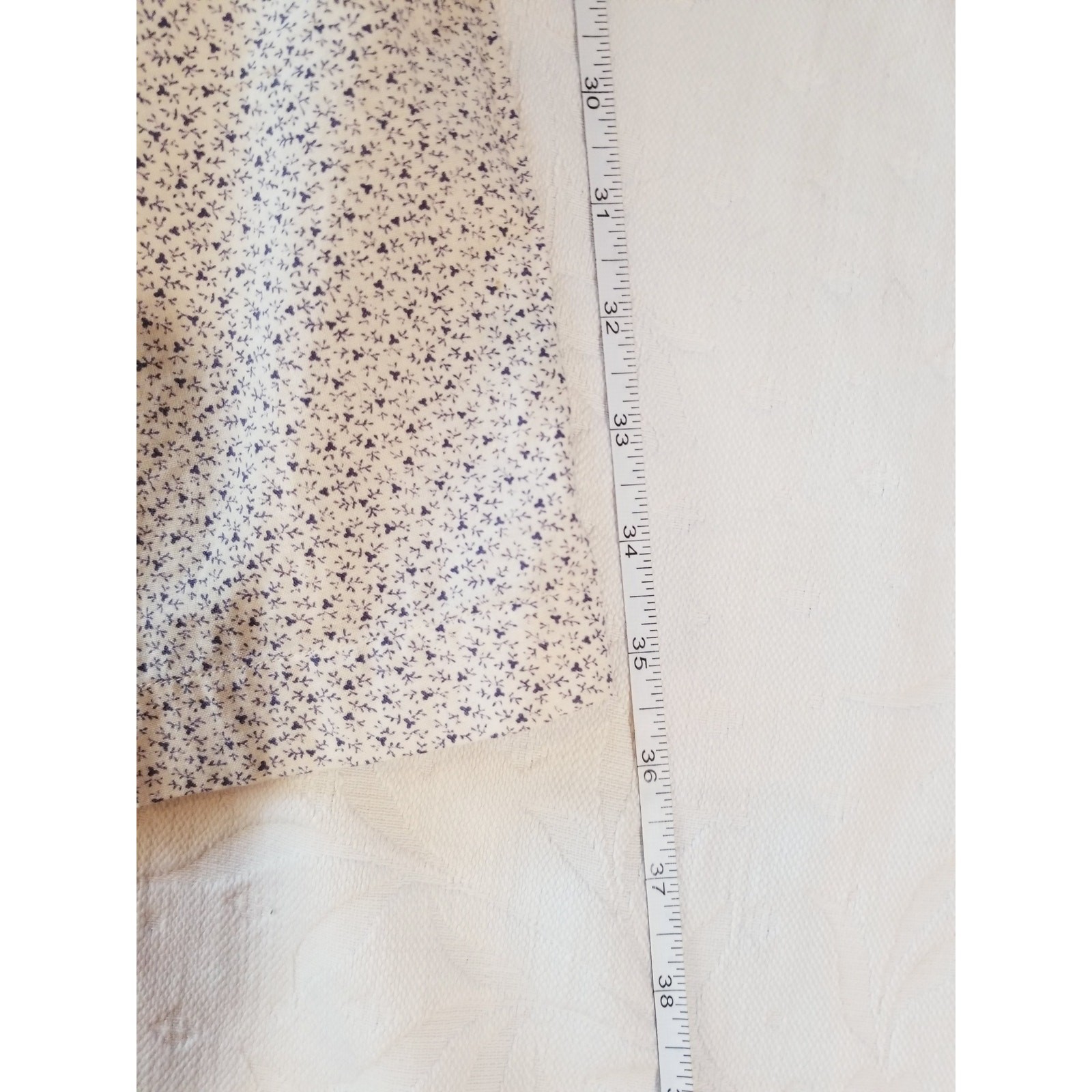 Vintage Ralph Lauren Calico Maxi Skirt Sz 6 Prairie Pleated Pockets 80s Cotton
