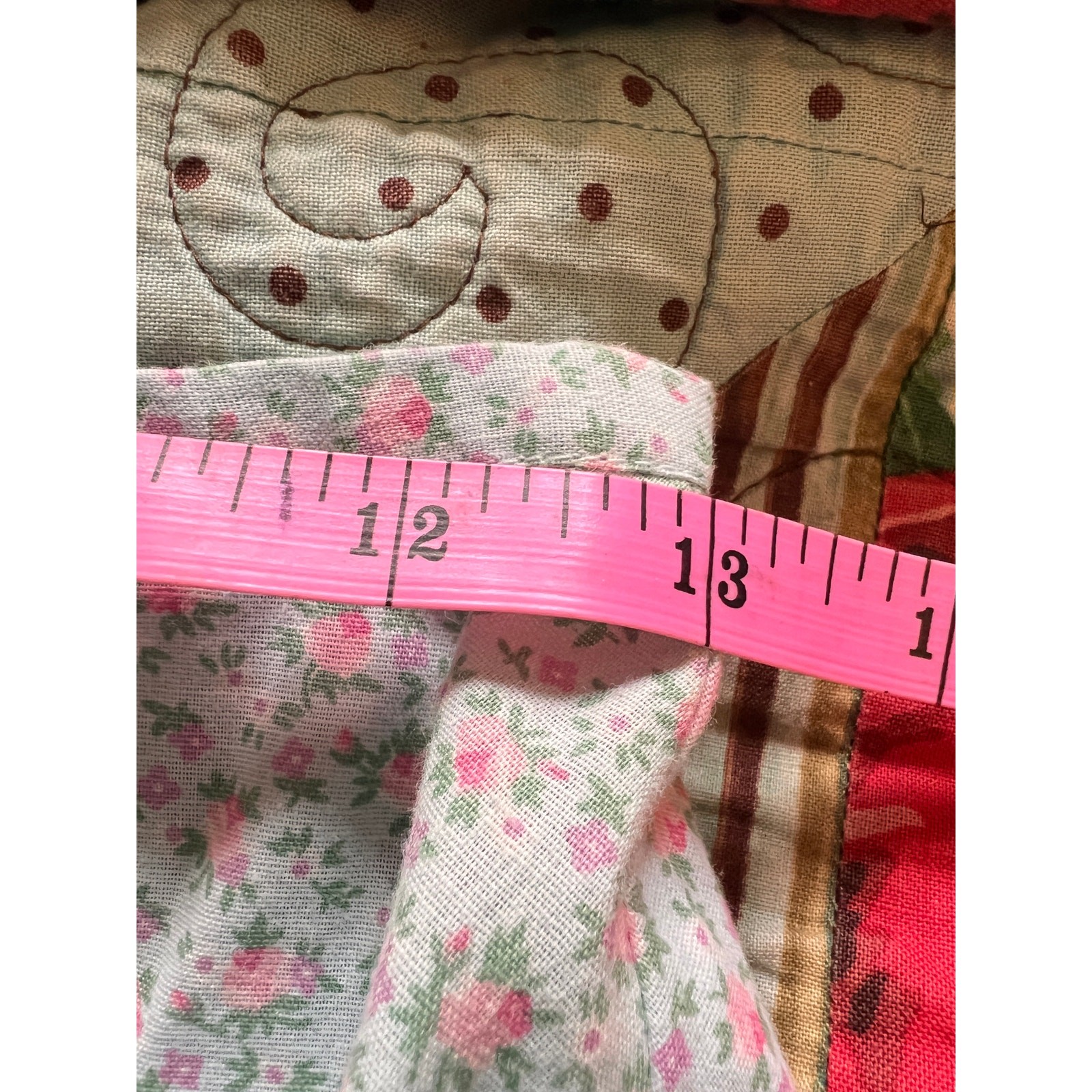 Vintage 70s floral prairie boho tiered skirt cottage core You Babes small