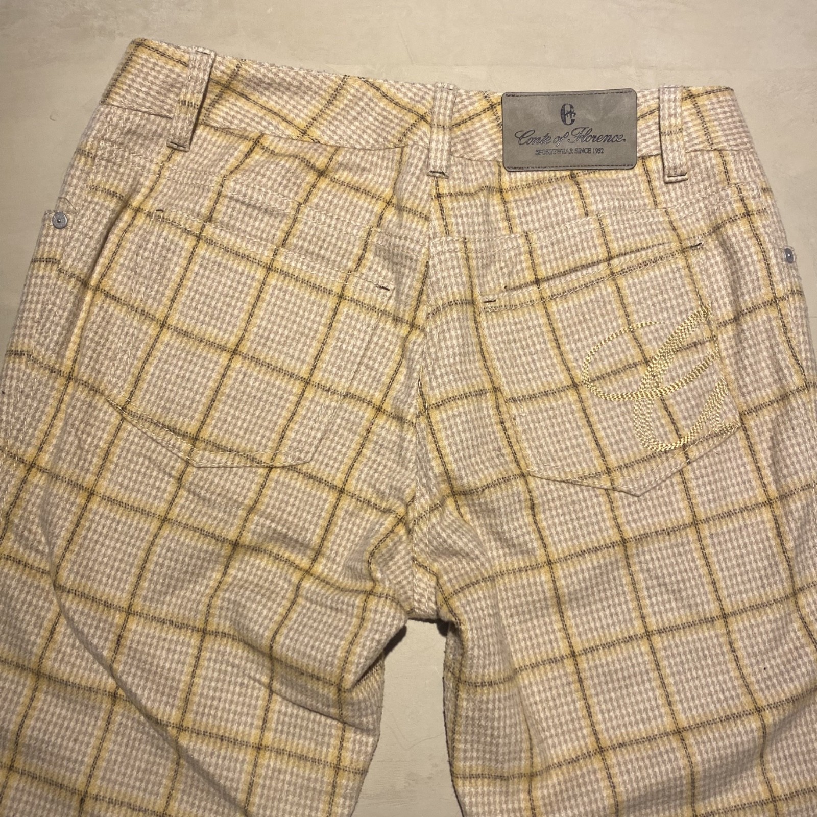 Conte of Florence Vintage Wool Flare Pants | Women’s size US 6 EU 44