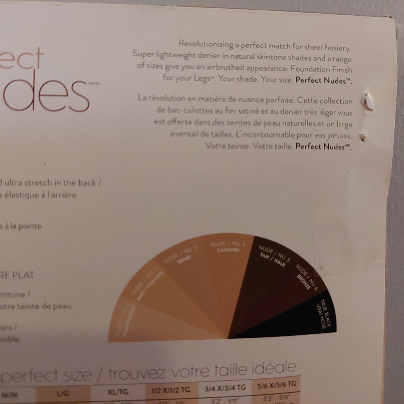 Vintage Pantyhose Dim Perfect Nudes Color Nude 2 Size Large BDR1