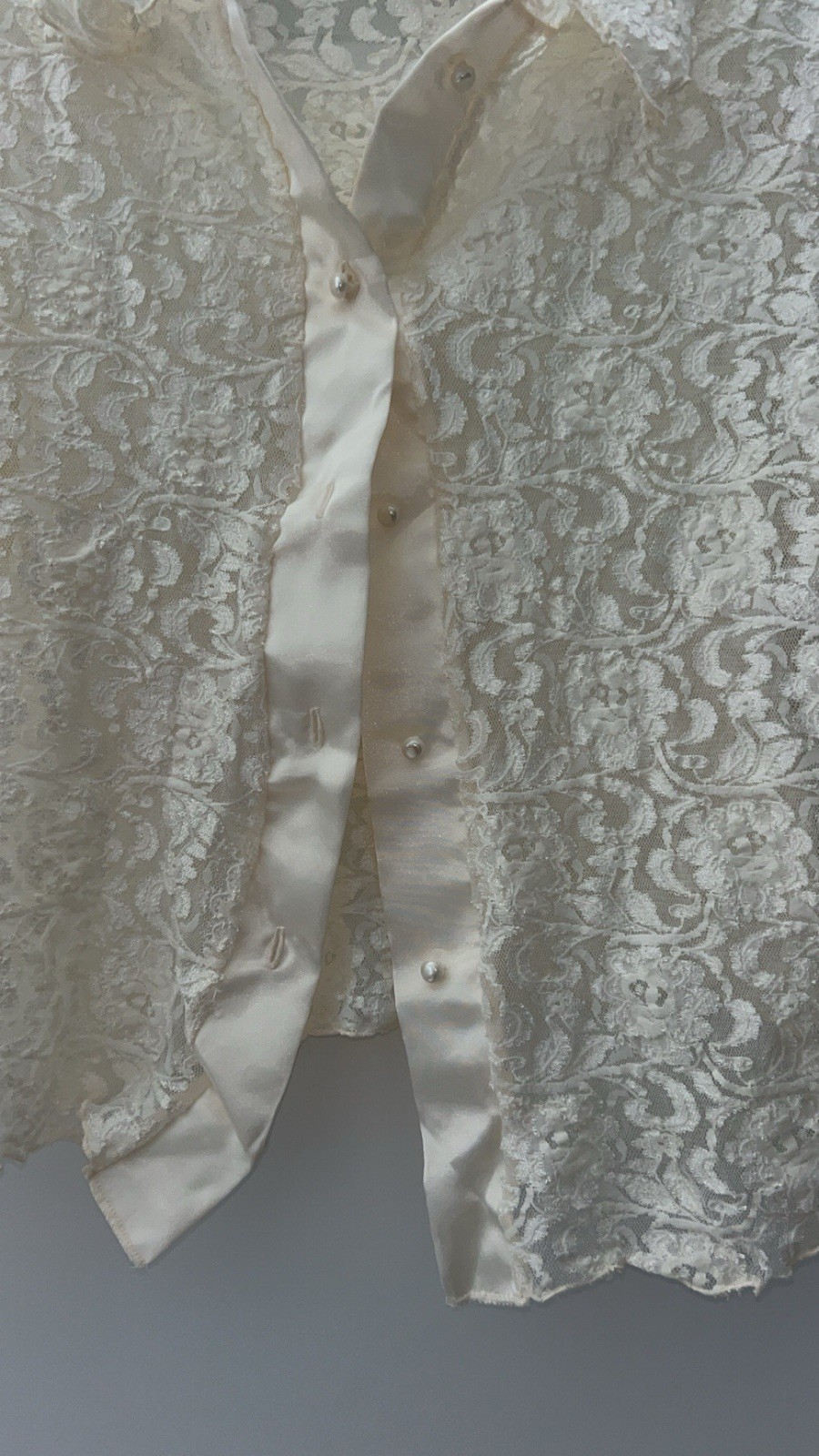 Vintage 90’s Cinema Etoile Coquette Lace Top Size Large